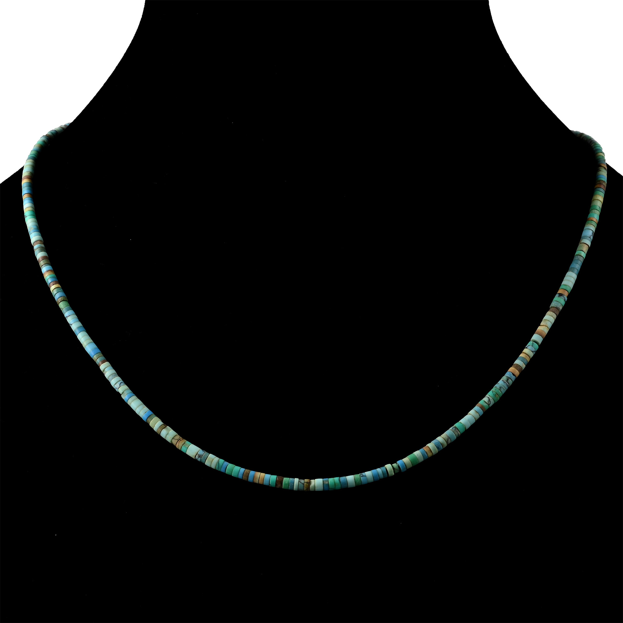 Achaemenid Blue Stone and Other Bead Necklace String