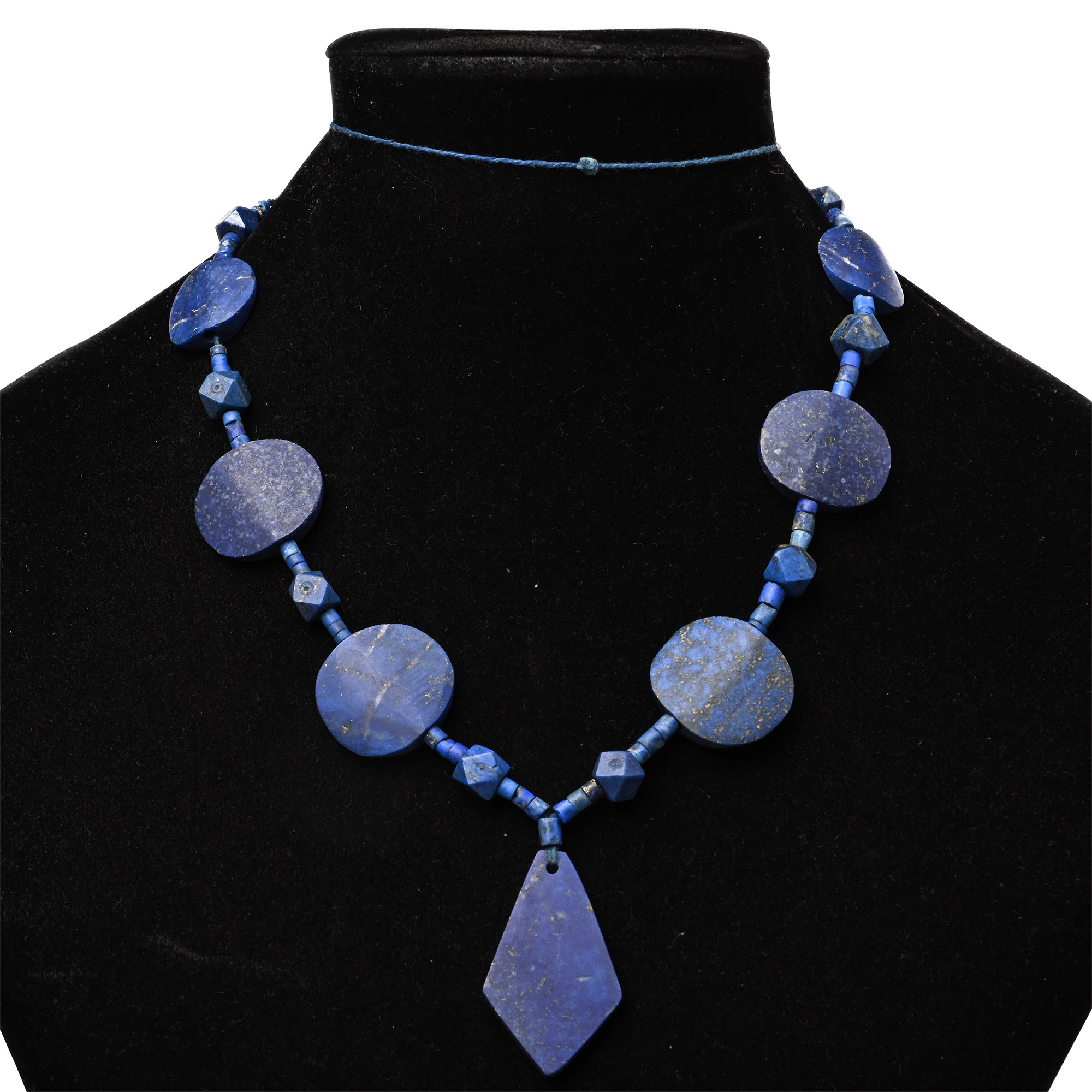 Lapis Lazuli Bead Necklace String