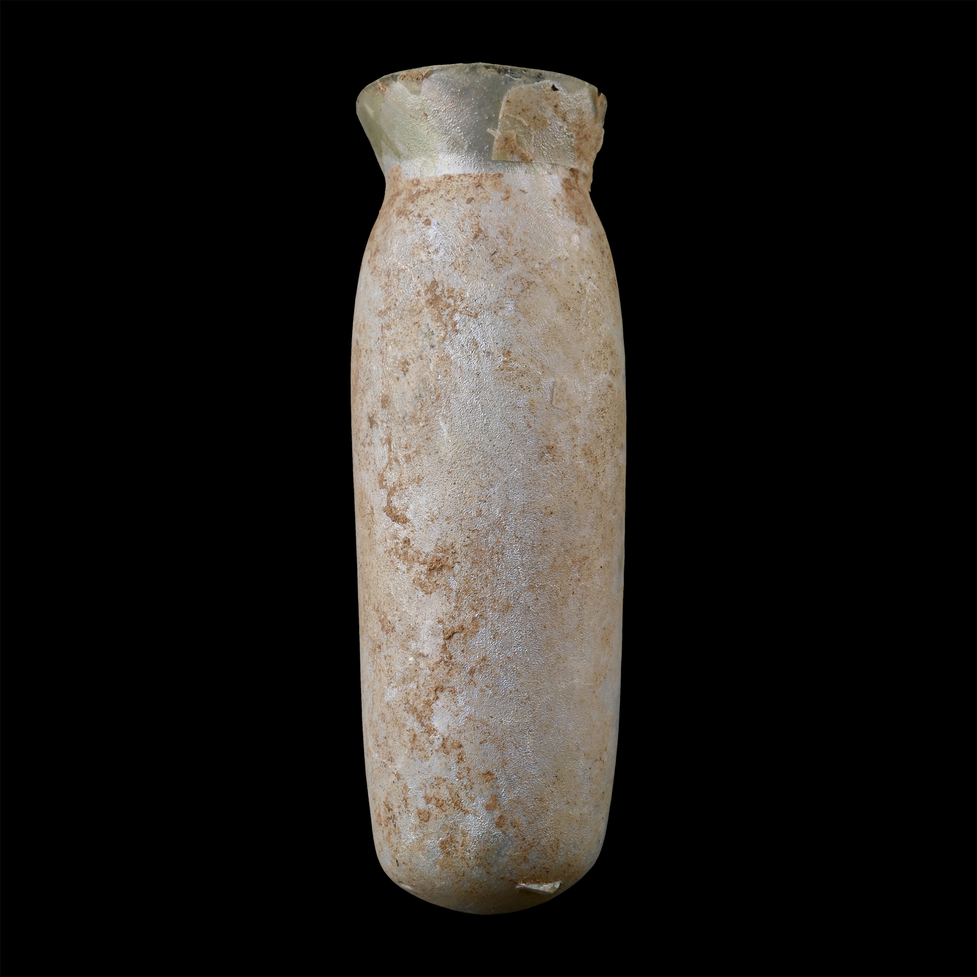 Roman Iridescent Glass Bottle