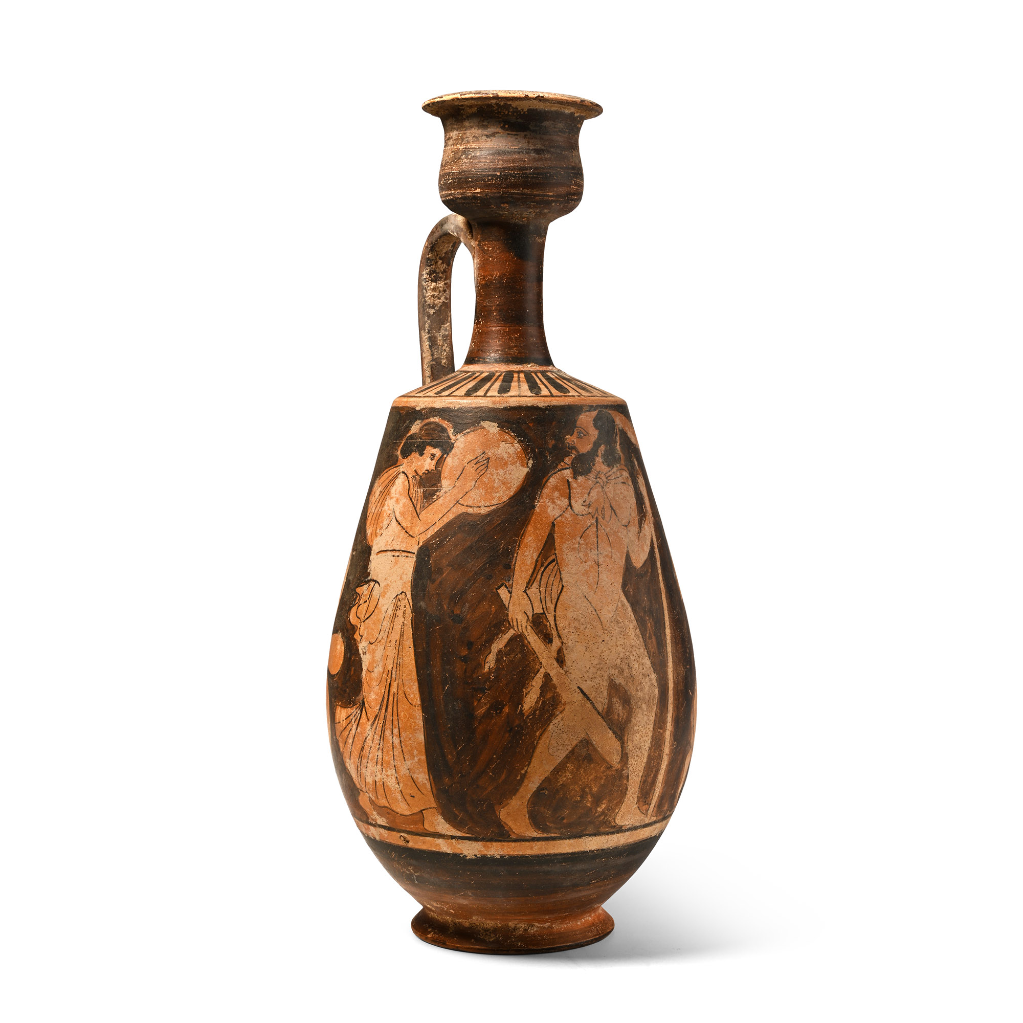 Grand Tour Greek Red Figure Lekythos
