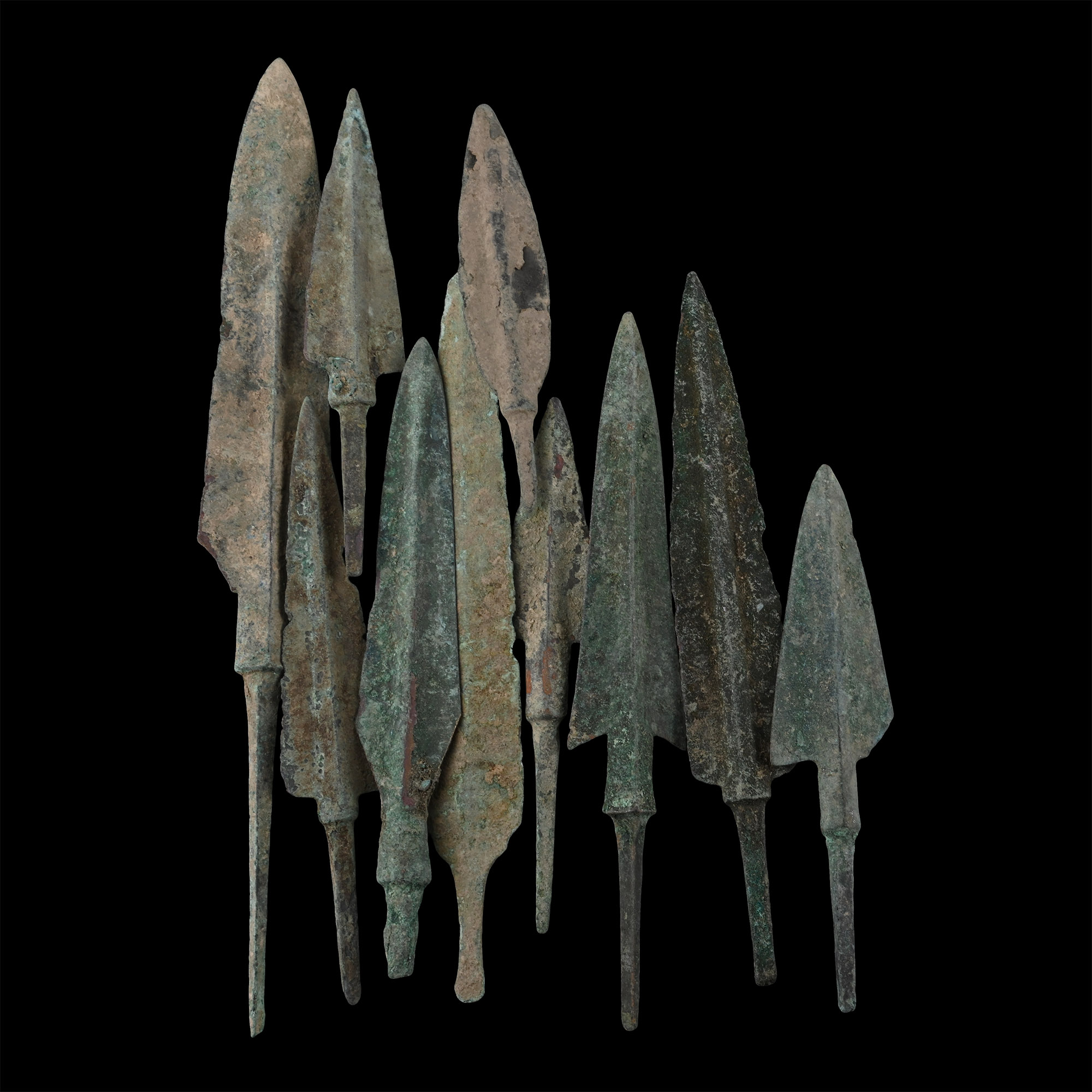 Western Asiatic Bronze Arrowhead Collection