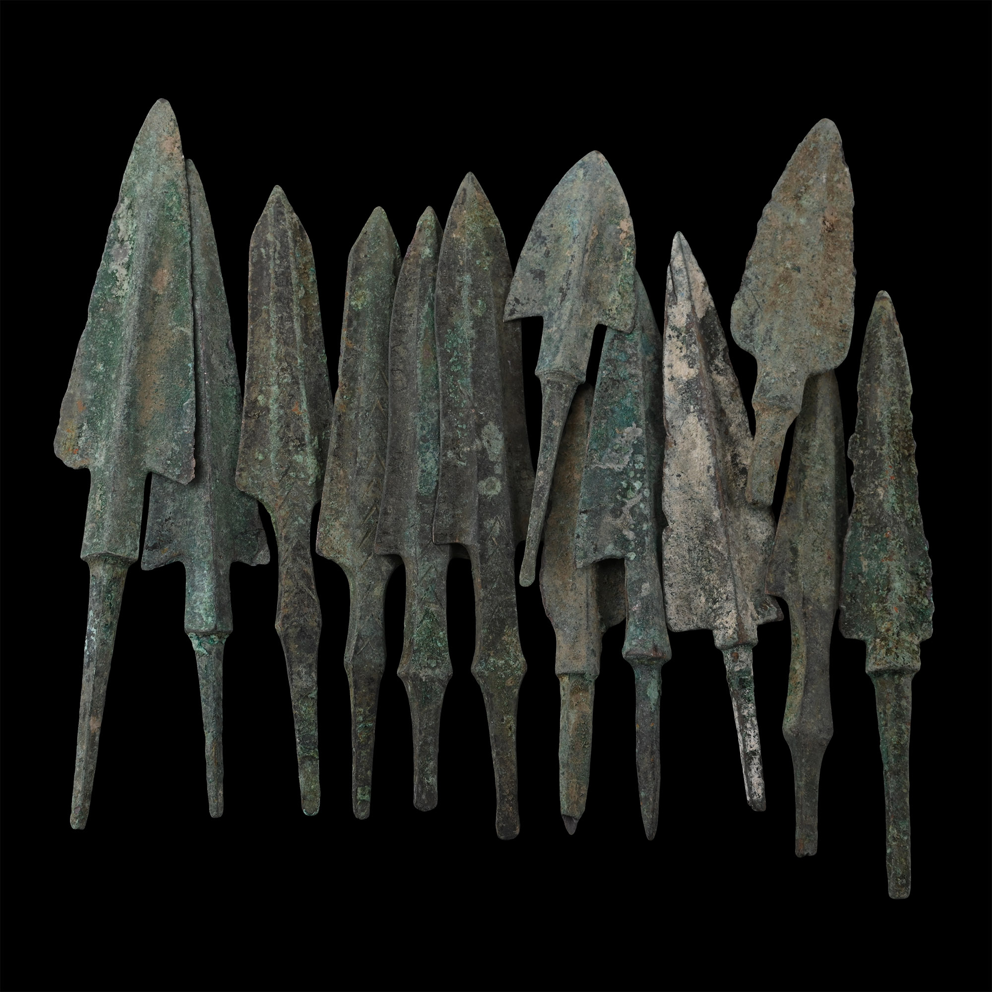 Western Asiatic Bronze Arrowhead Collection