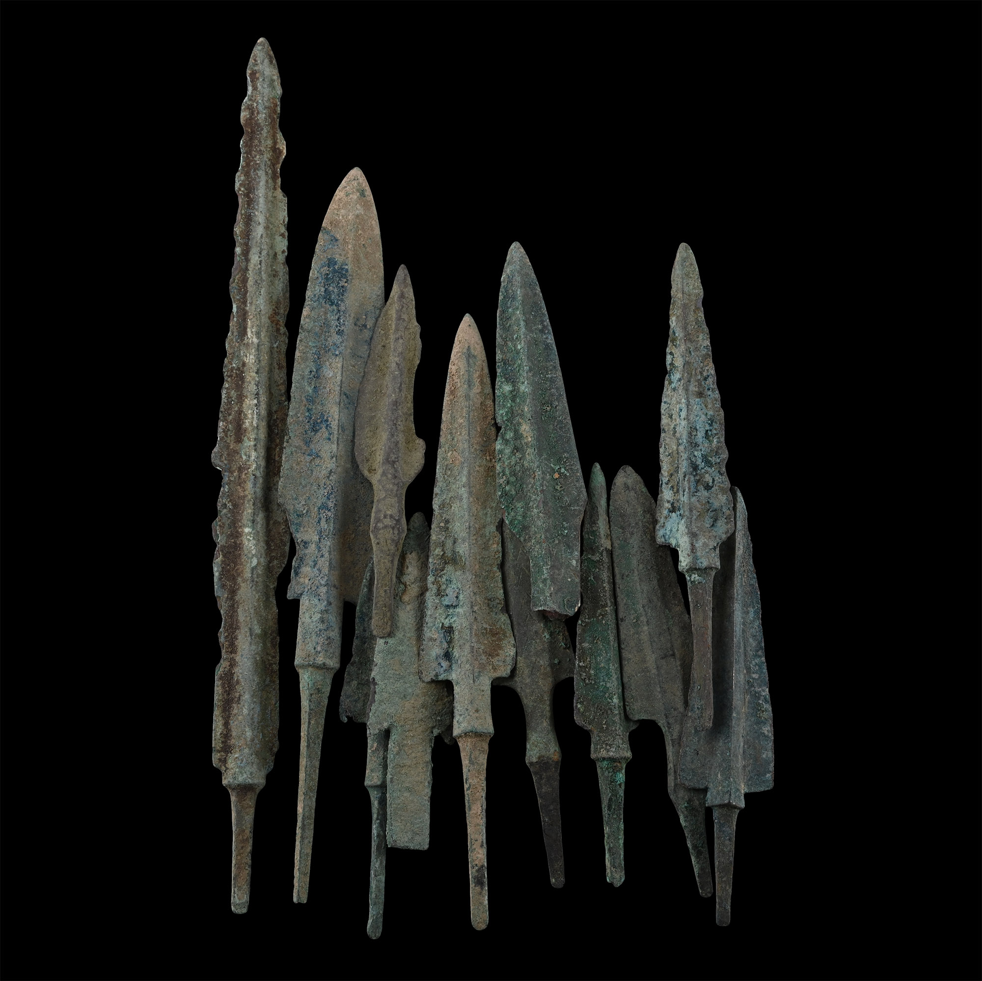 Western Asiatic Bronze Arrowhead Collection