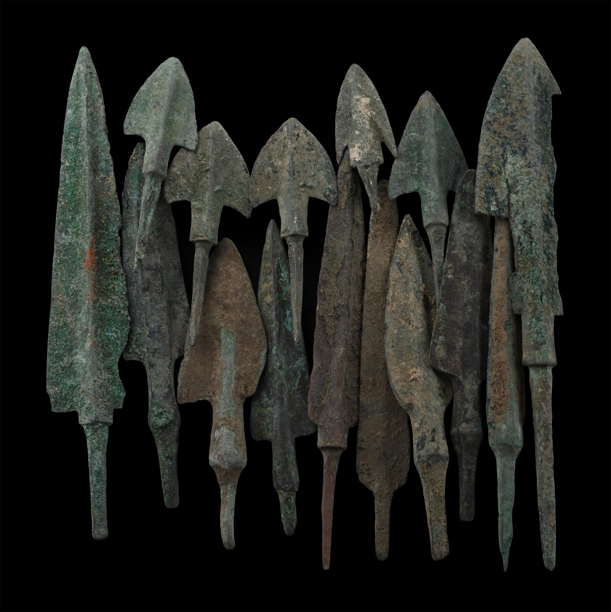 Western Asiatic Bronze Arrowhead Collection