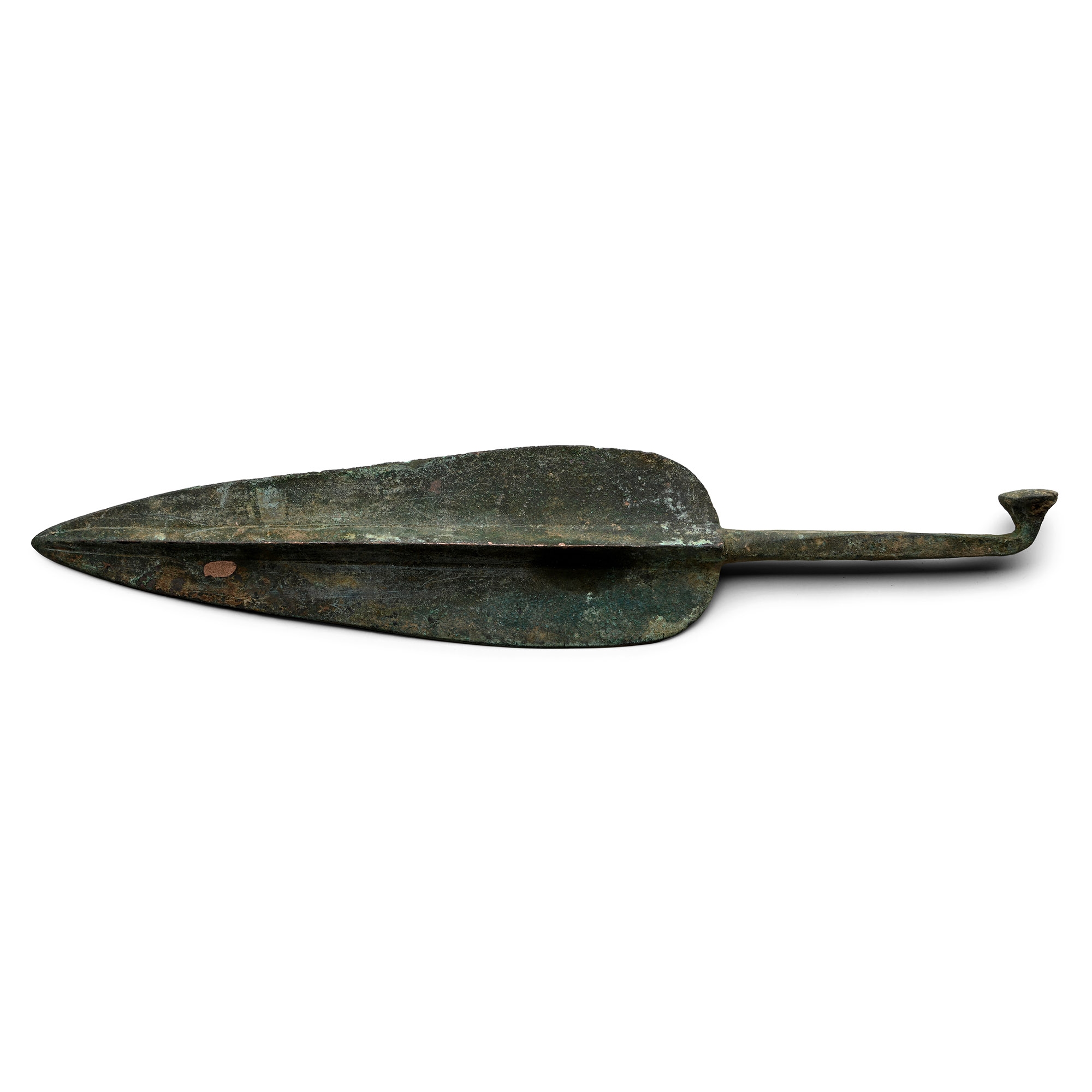 Western Asiatic Bronze Tanged Spearhead