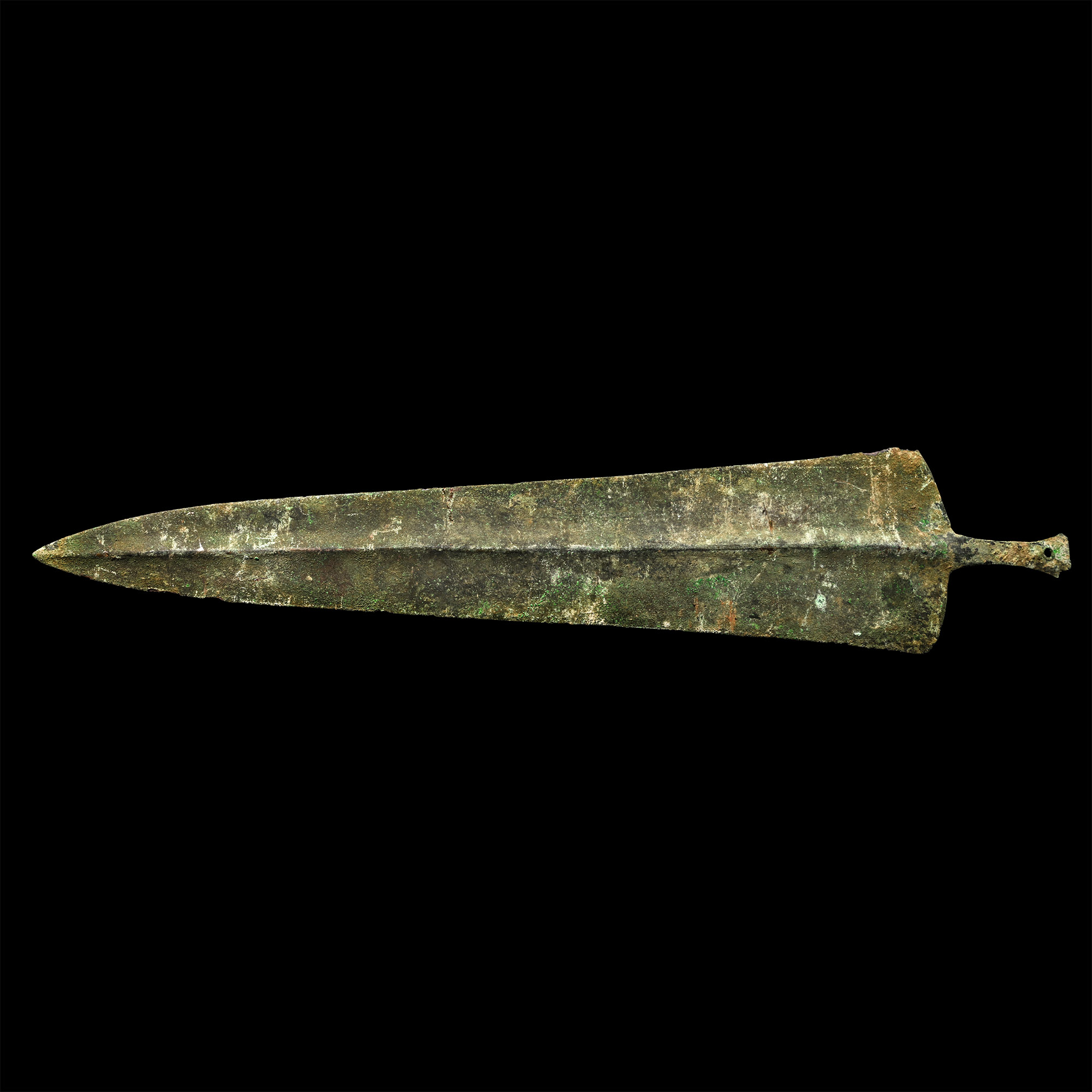 Luristan Bronze Tanged Short Sword