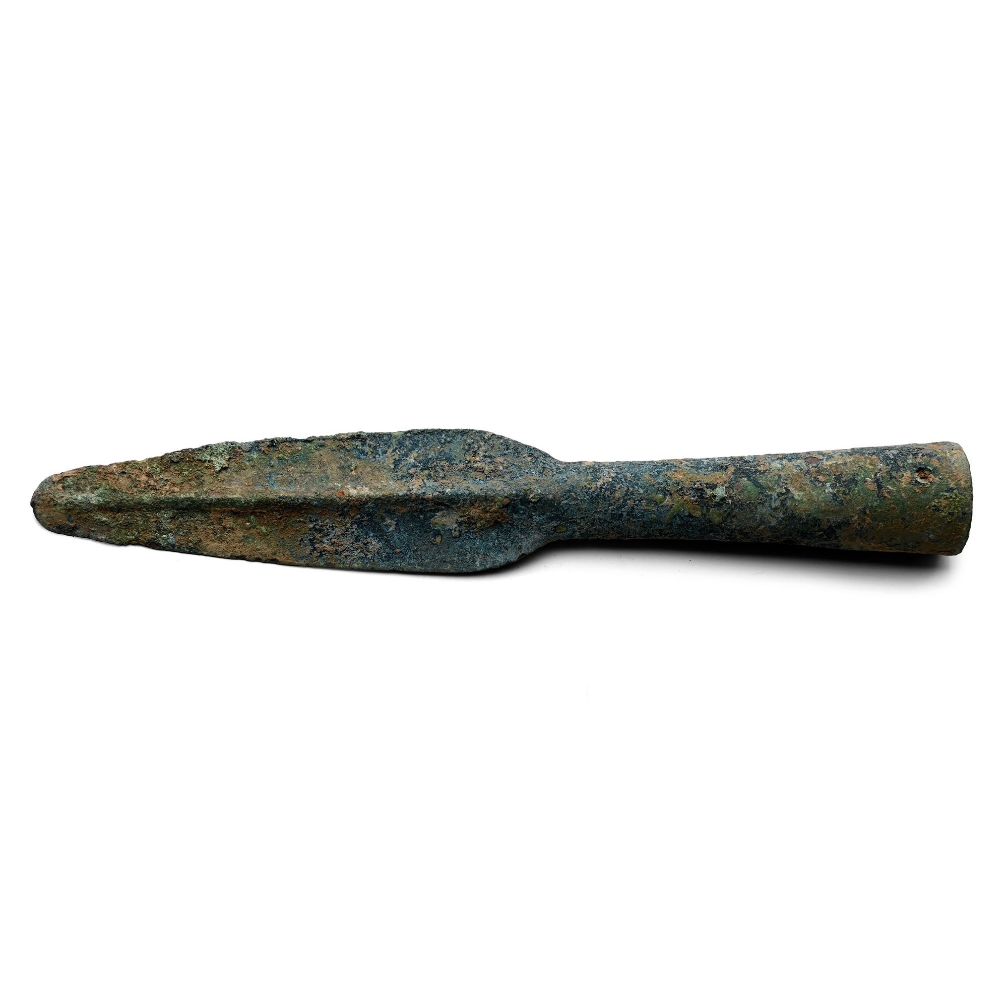 Luristan Bronze Socketted Spearhead