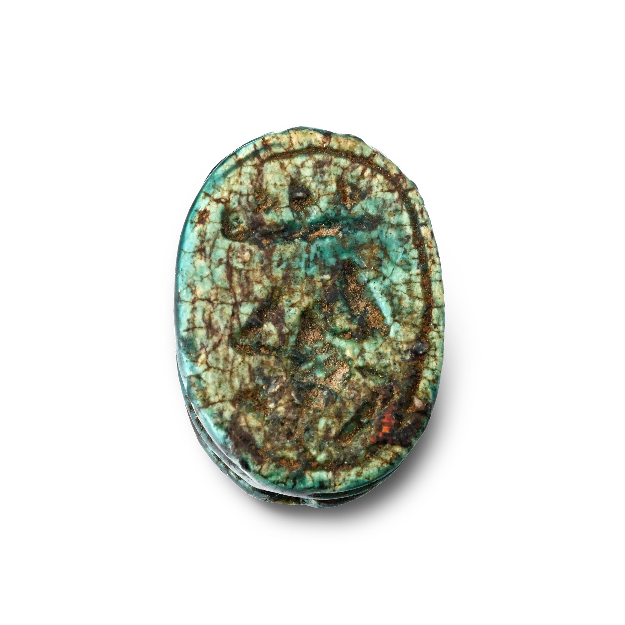 Egyptian Faience Scarab