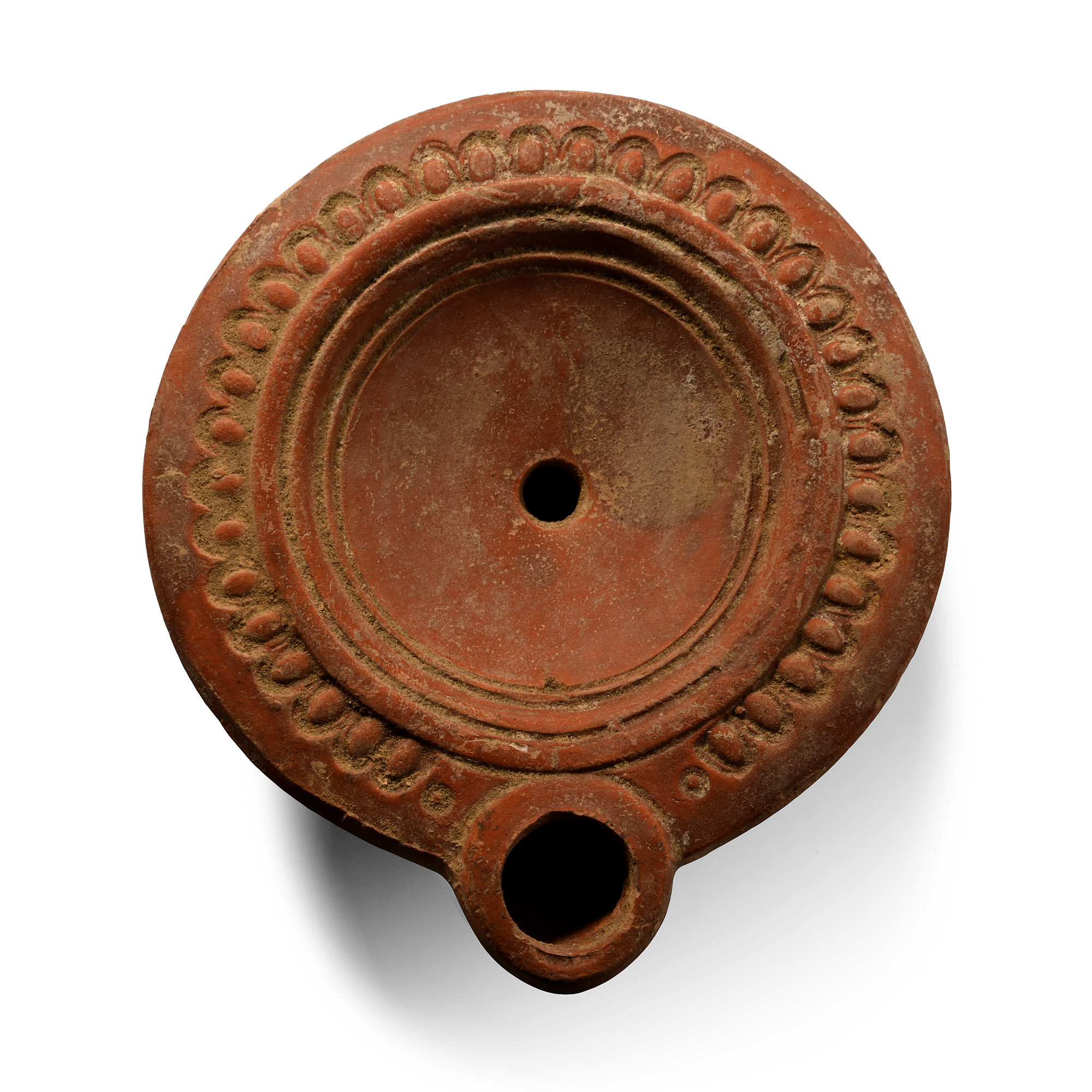 Roman Terracotta Oil Lamp