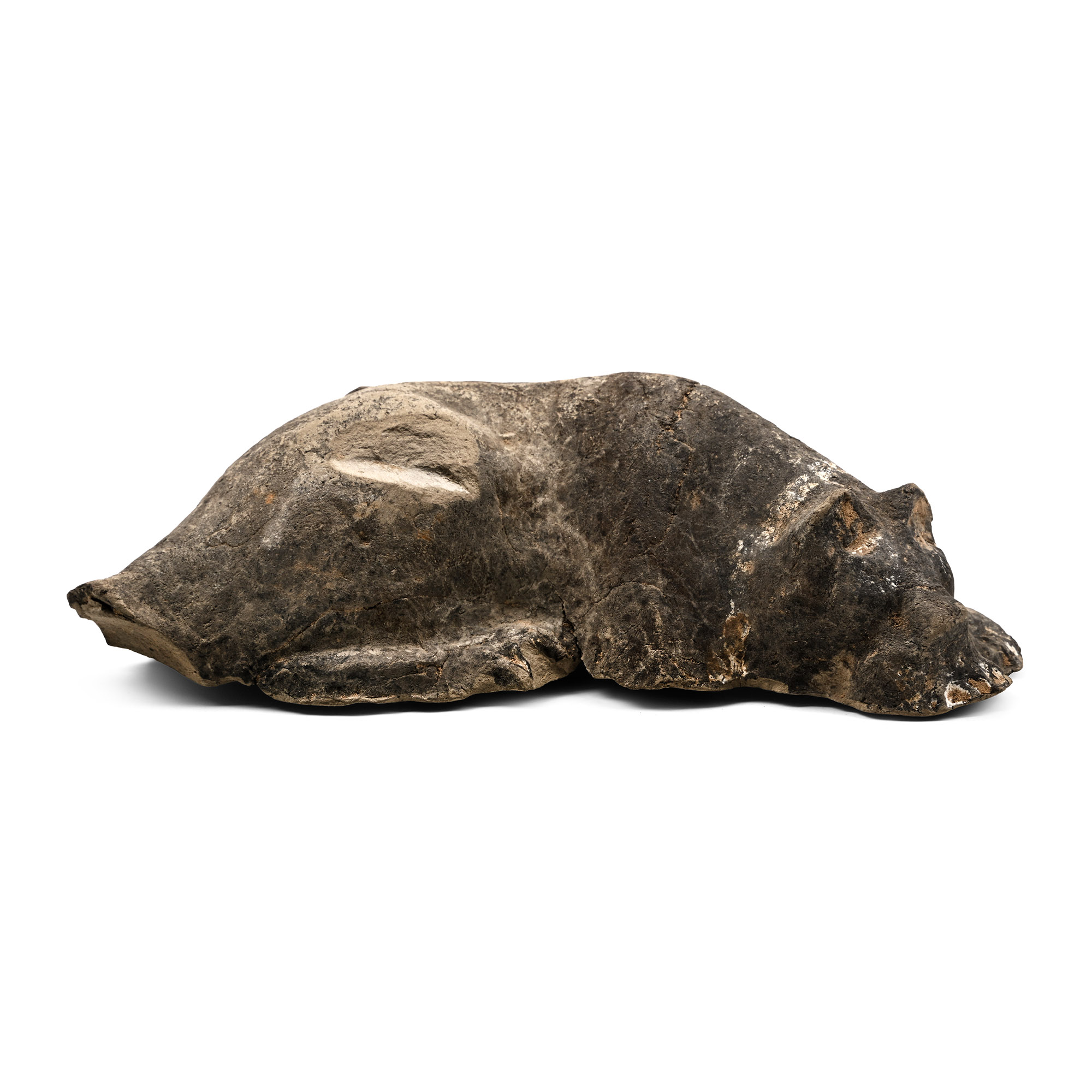 Chinese Han Terracotta Sleeping Dog