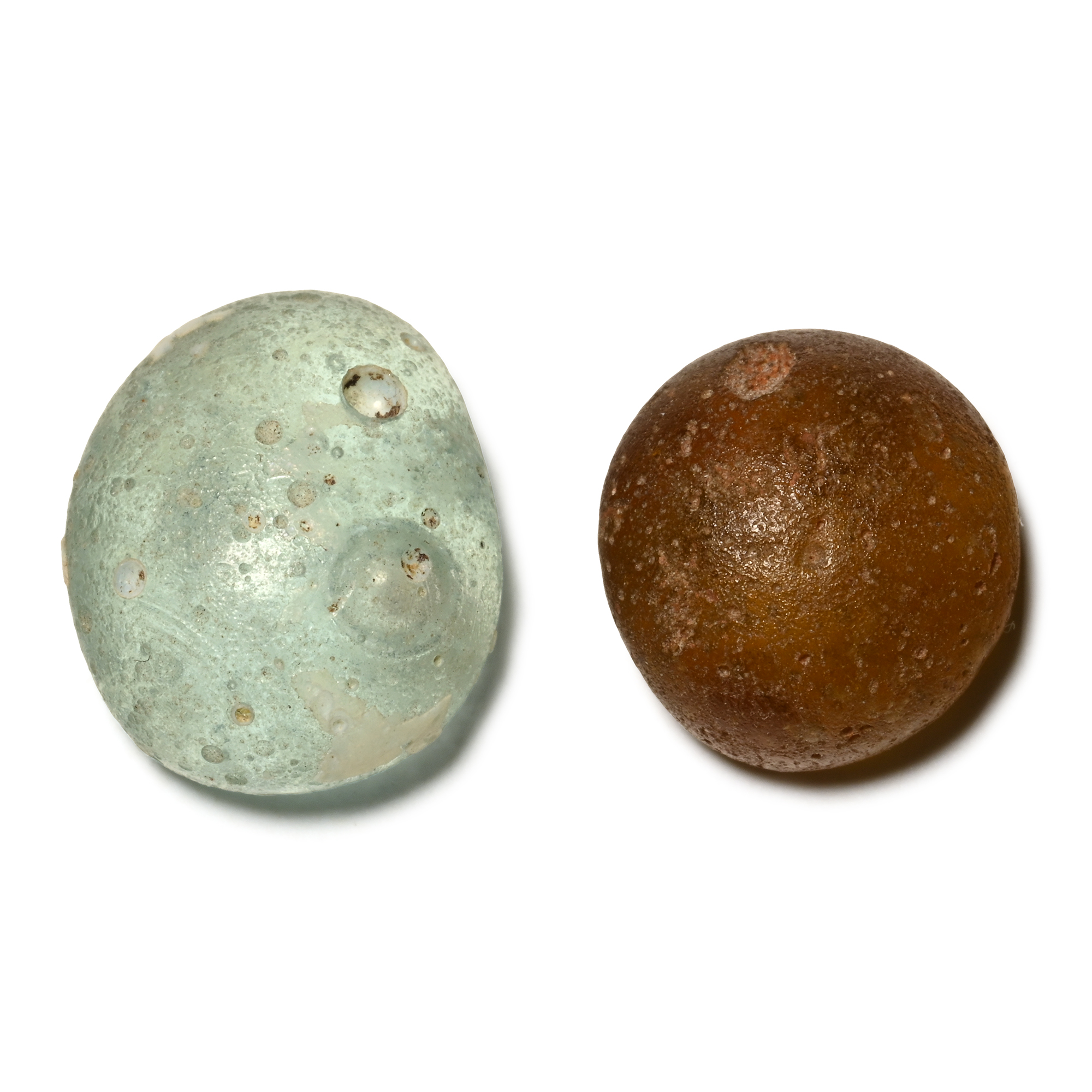 Roman Glass Gaming Counter Group