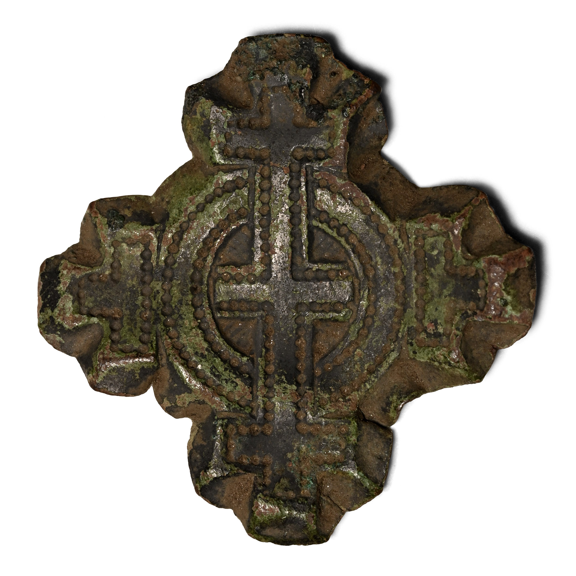 Medieval Bronze Knight's Holy Sepulchre Badge