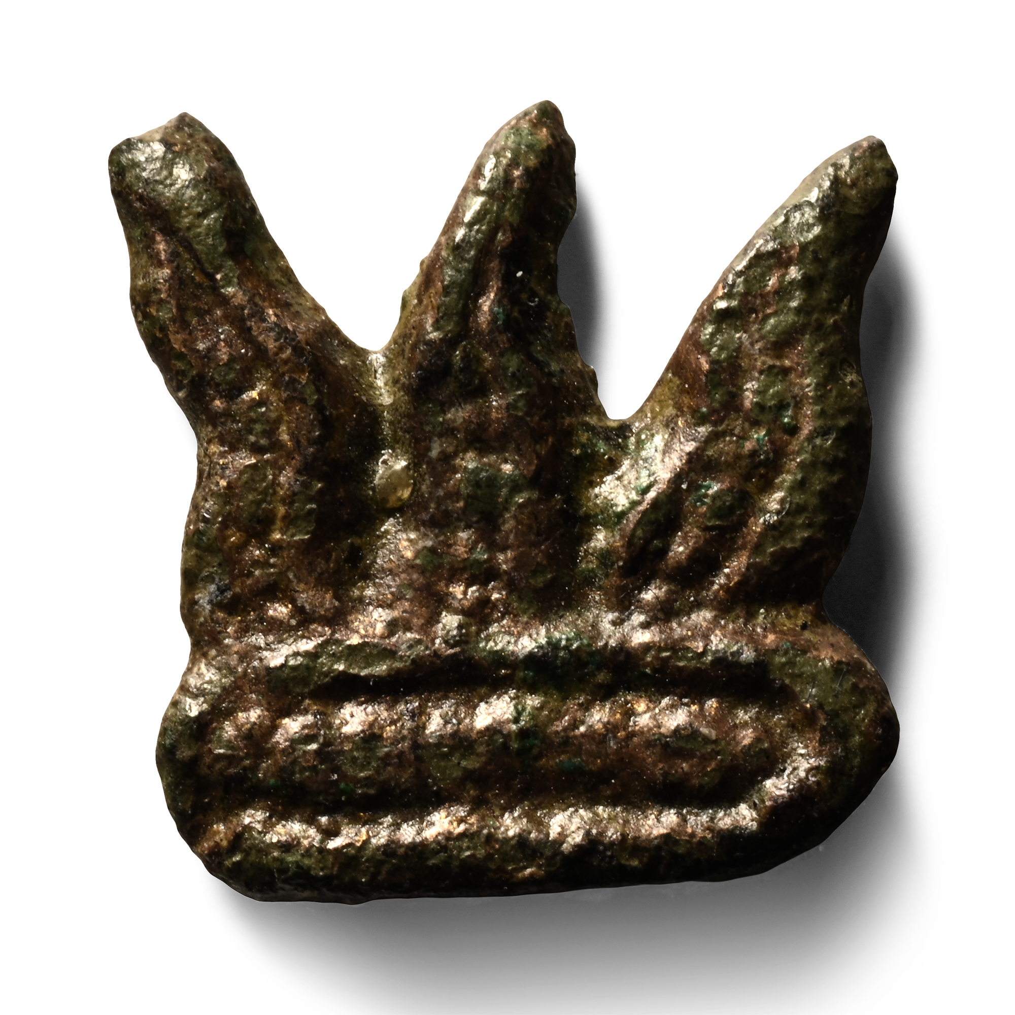 Medieval Pewter Saint Edward the Confessor's Crown Pilgrim's Badge