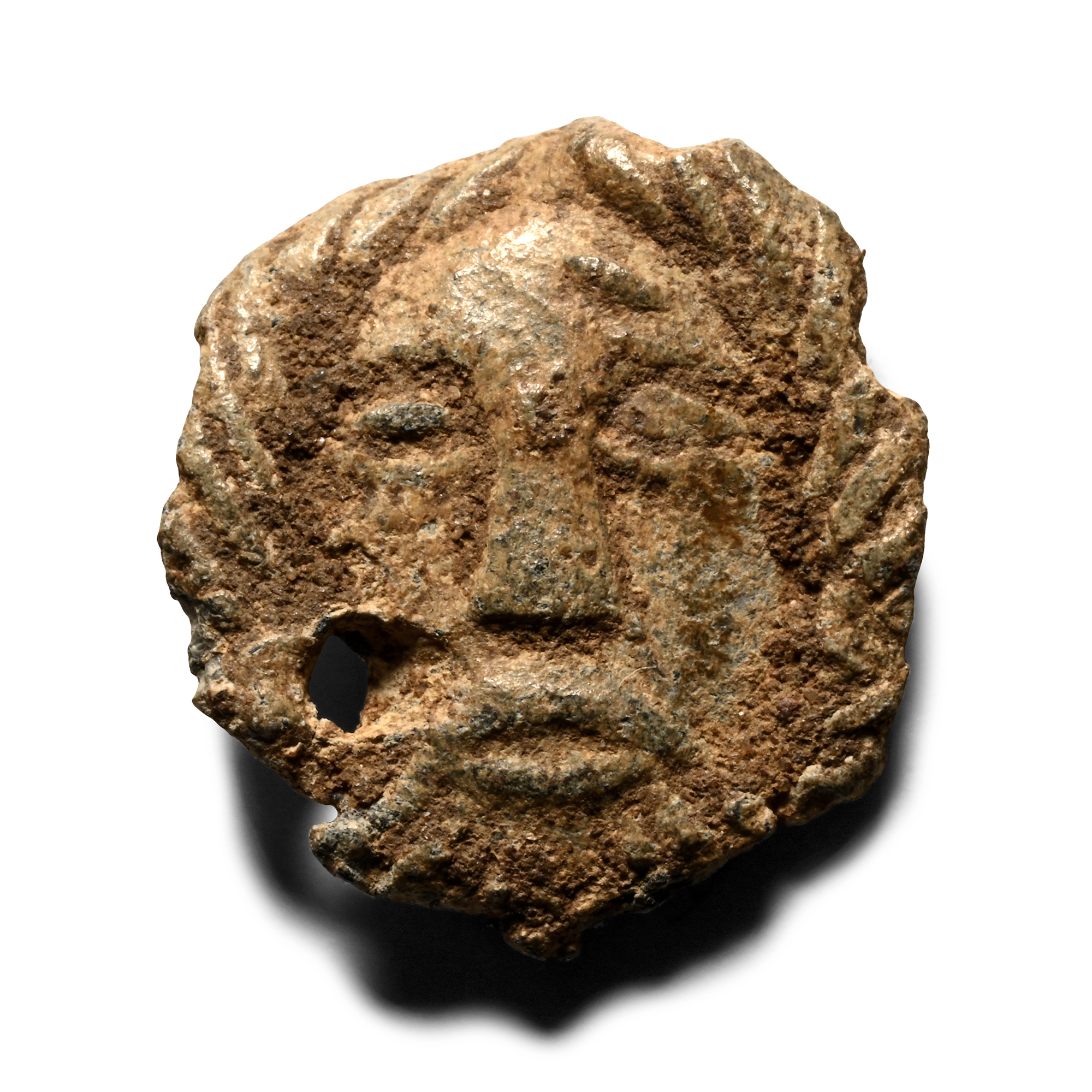 Medieval Pewter Pilgrim's Token with Vernicle