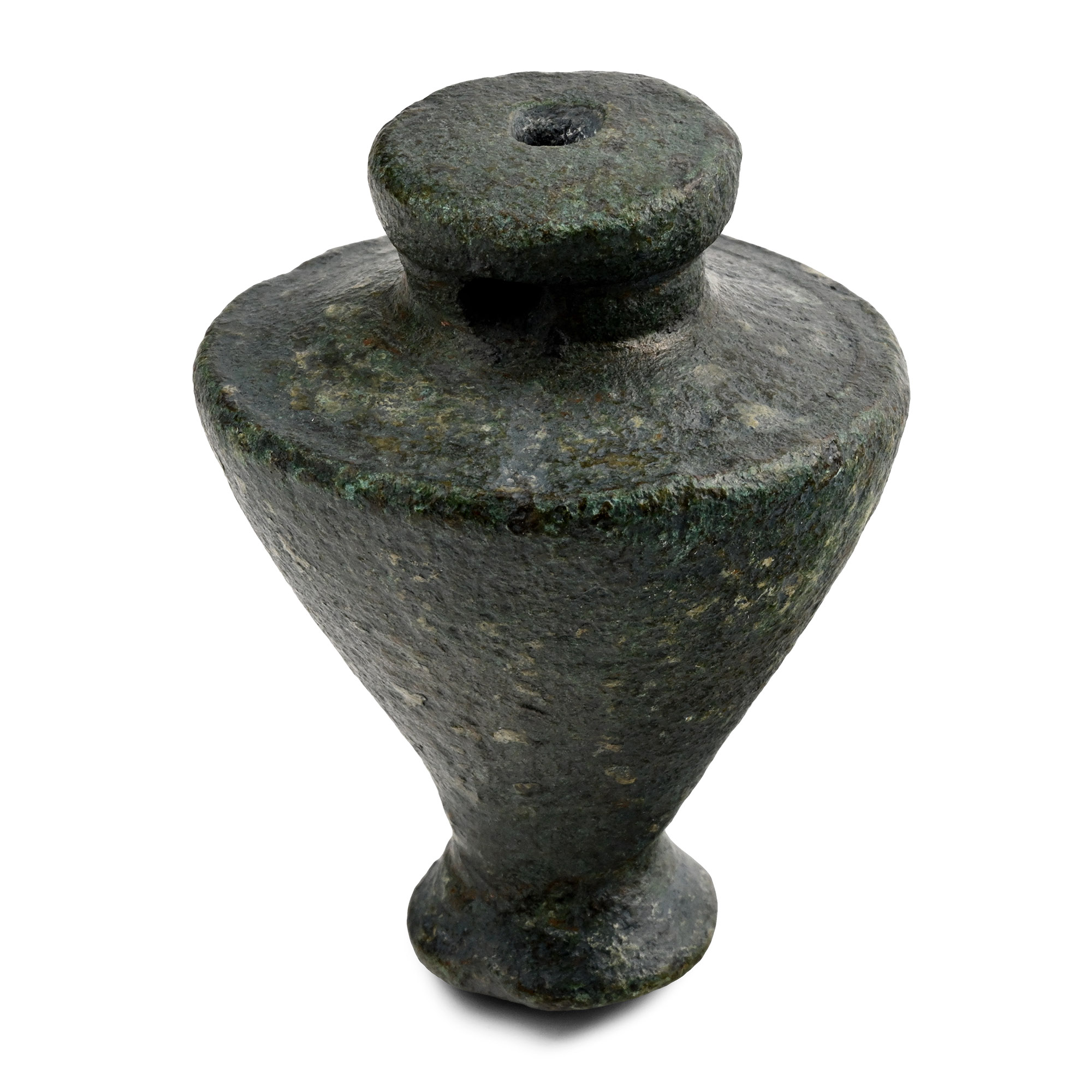Large Roman Bronze Mason's Plumb Bob Weight