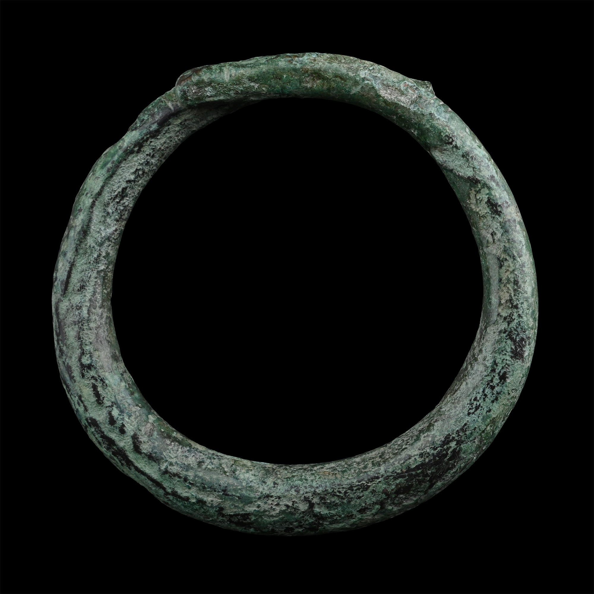 Bronze Age Decorated Coiled Bracelet