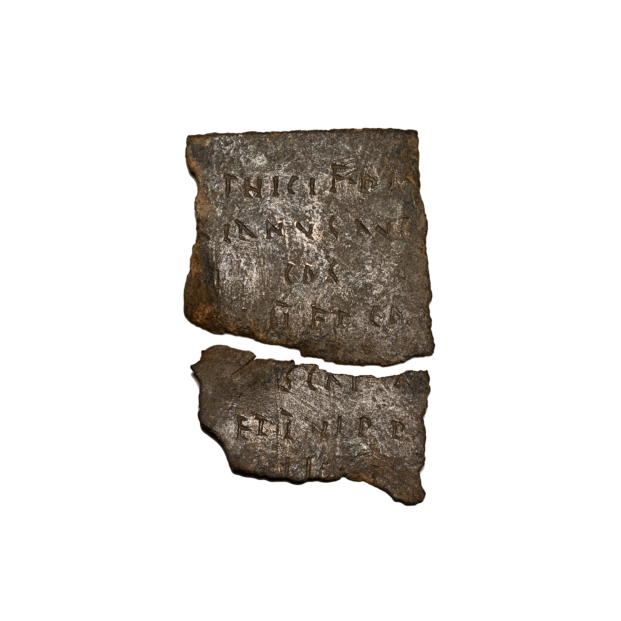Roman Bronze Military Diploma Fragments for a Soldier of the Cohors I Ulpia Dacorum