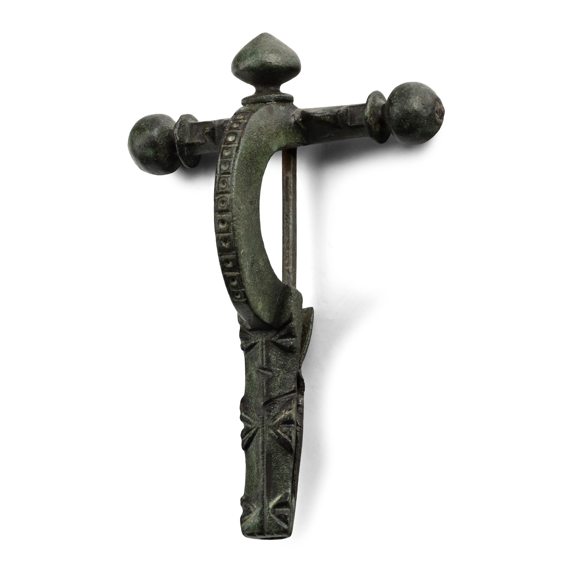 Roman Bronze Crossbow Brooch