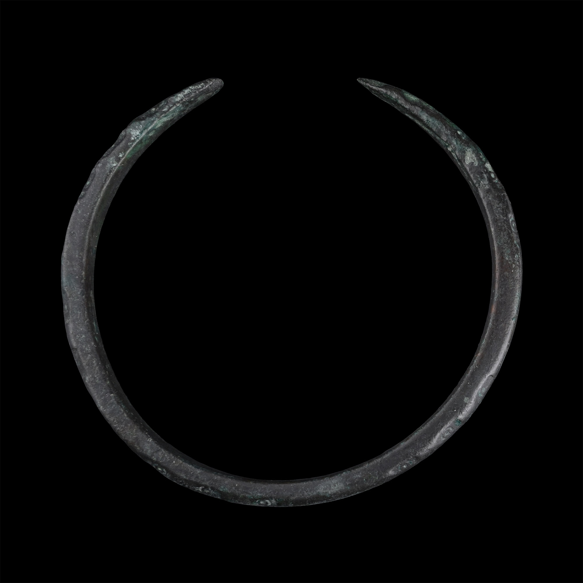 Roman Bronze Decorated Armilla Bracelet