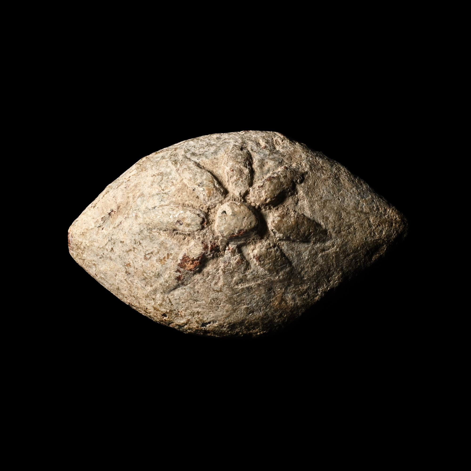 Greek Lead Slingshot with Macedonian Star