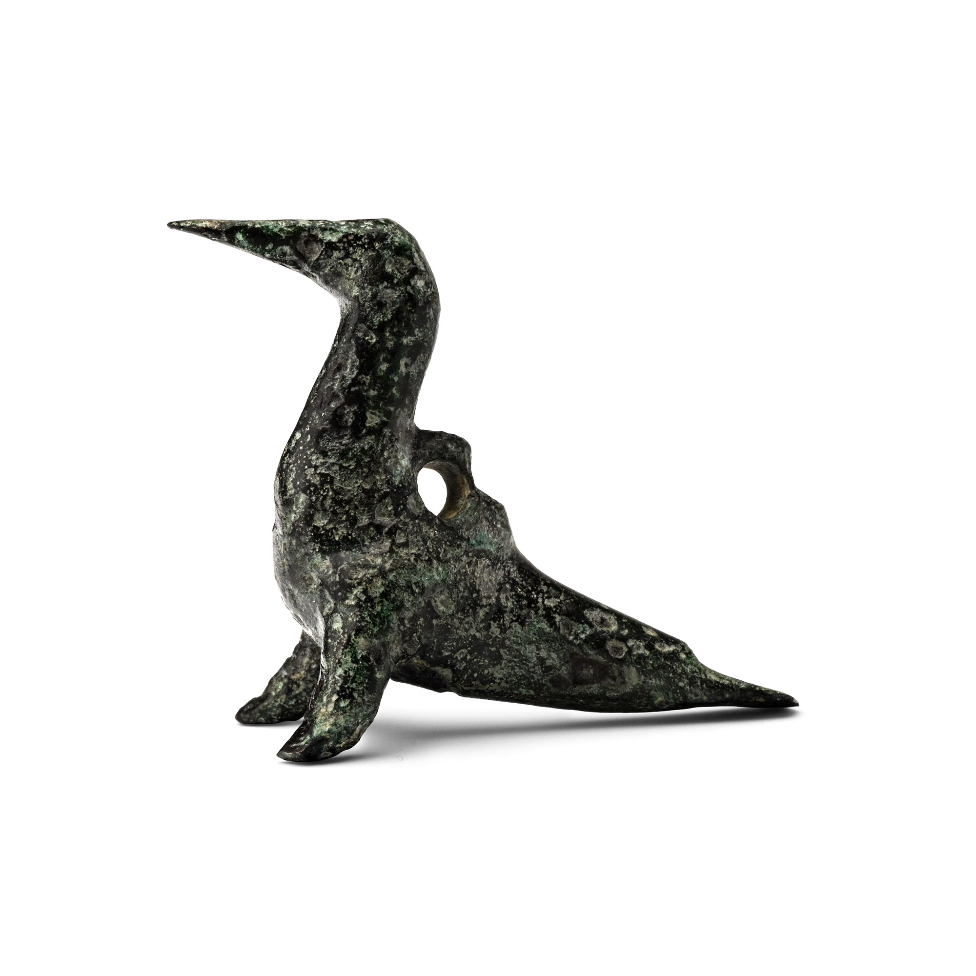 Greek Bronze Bird Pendant