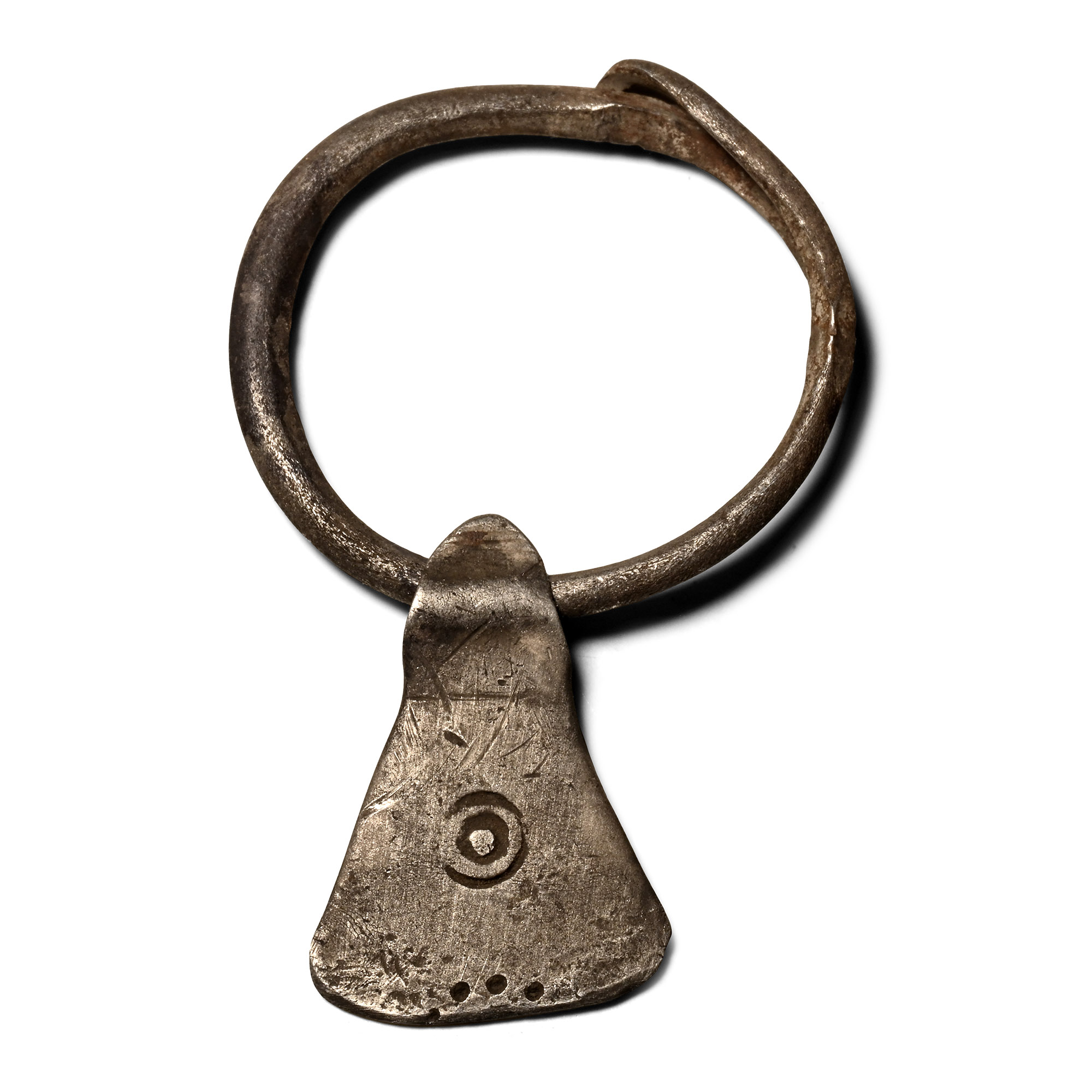 Viking Age Silver Axehead Pendant