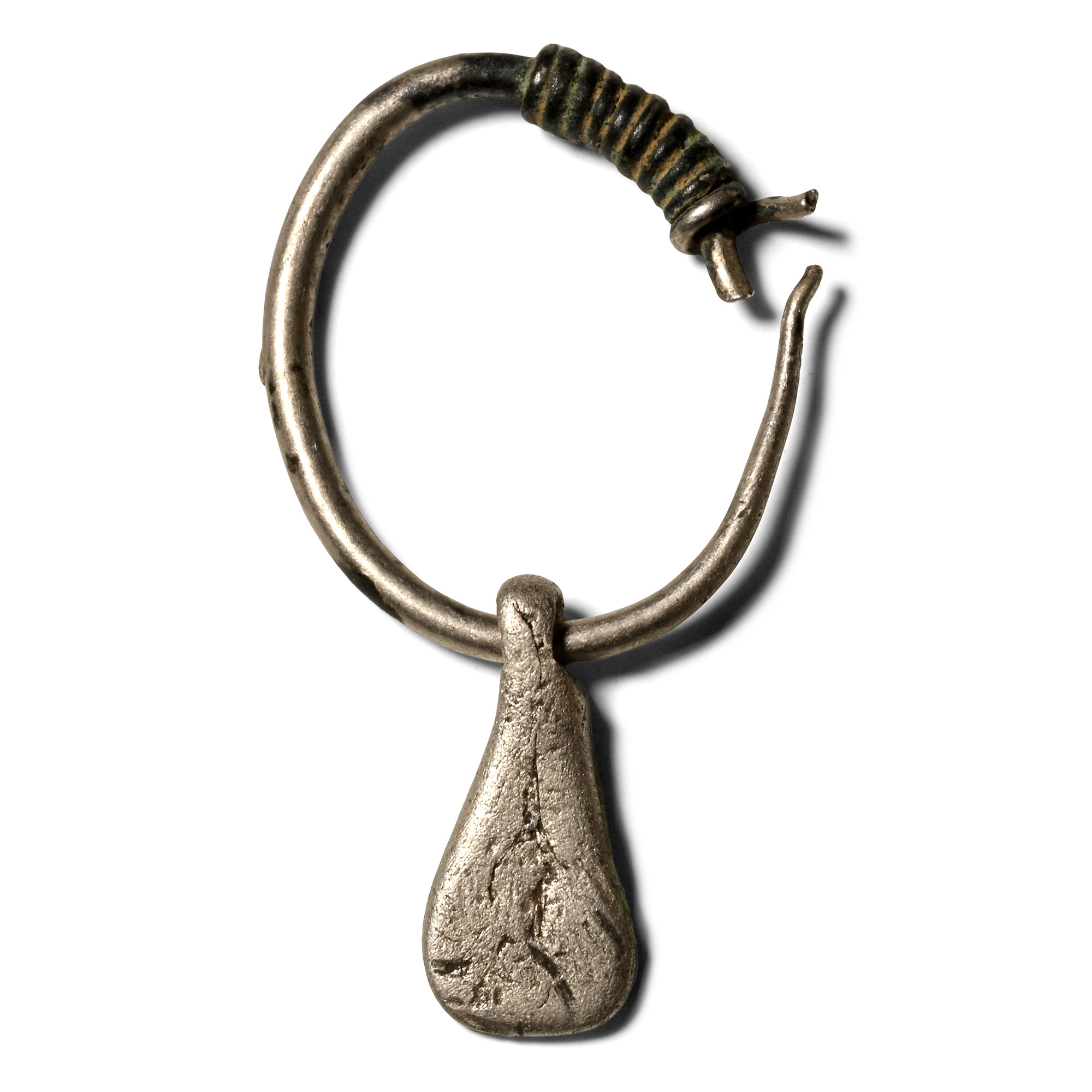 Viking Age Silver Axehead Pendant