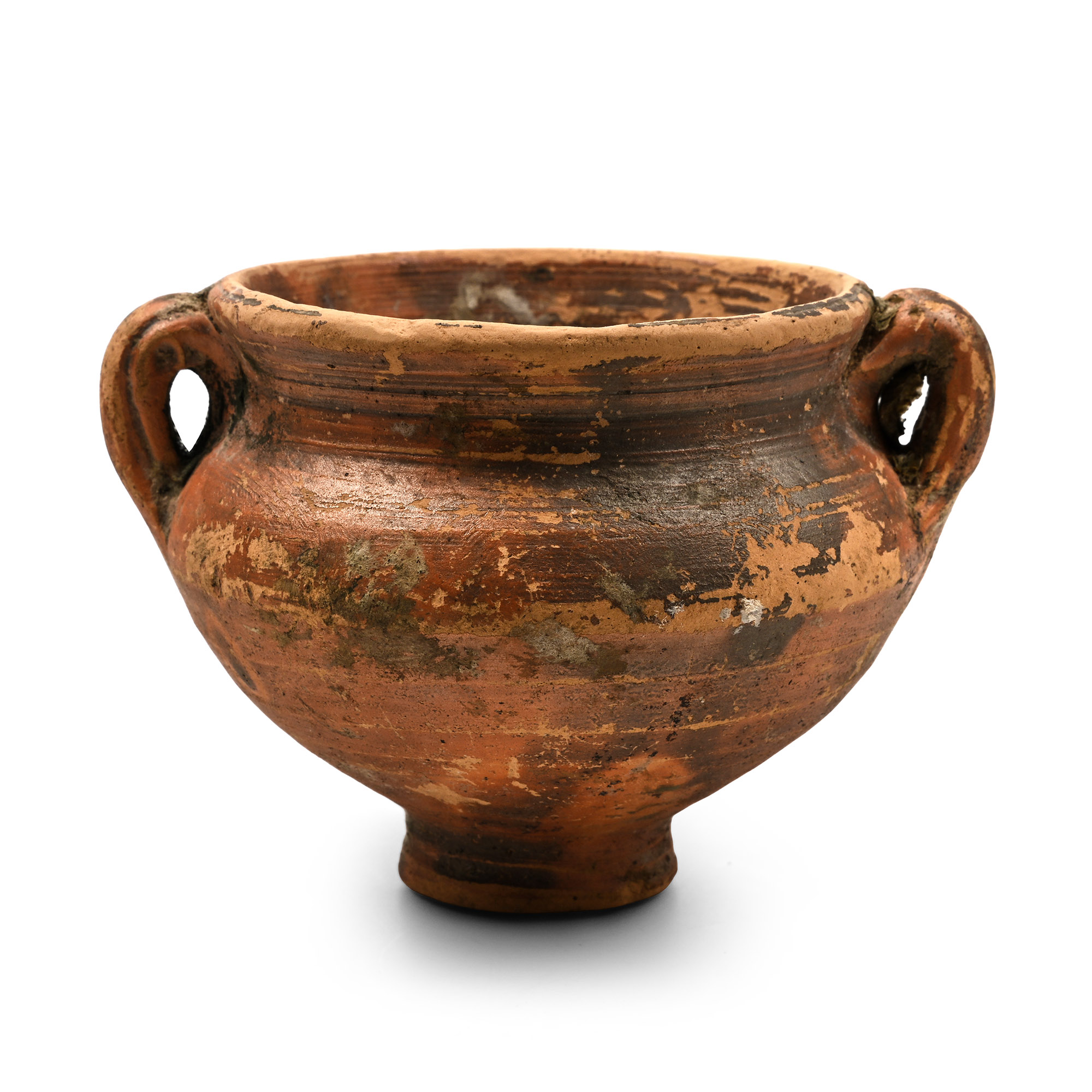 Roman Redware Two-Handled Cup