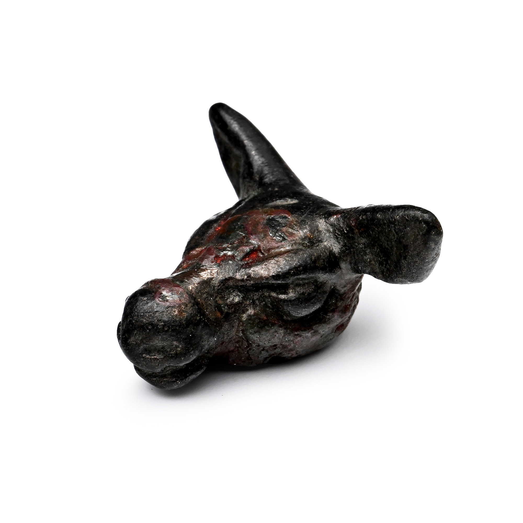 Western Asiatic Bronze Amulet of a Deer's Head