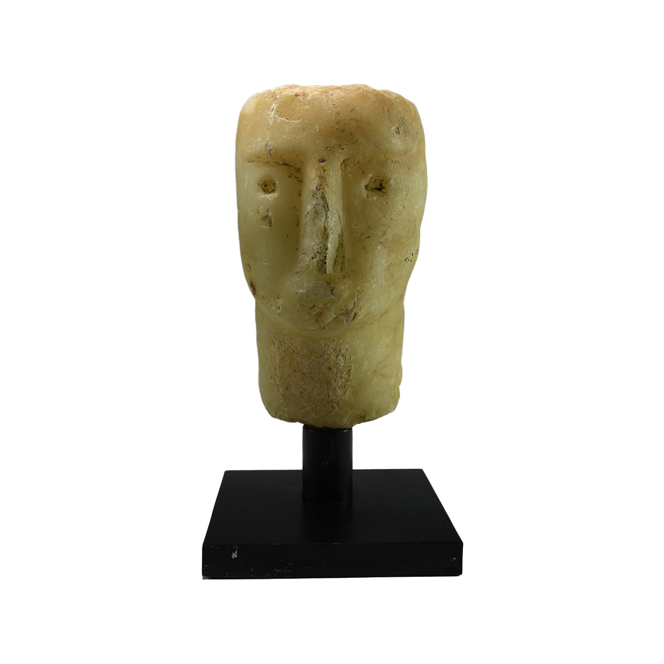 Nabataean Marble Head of a Man