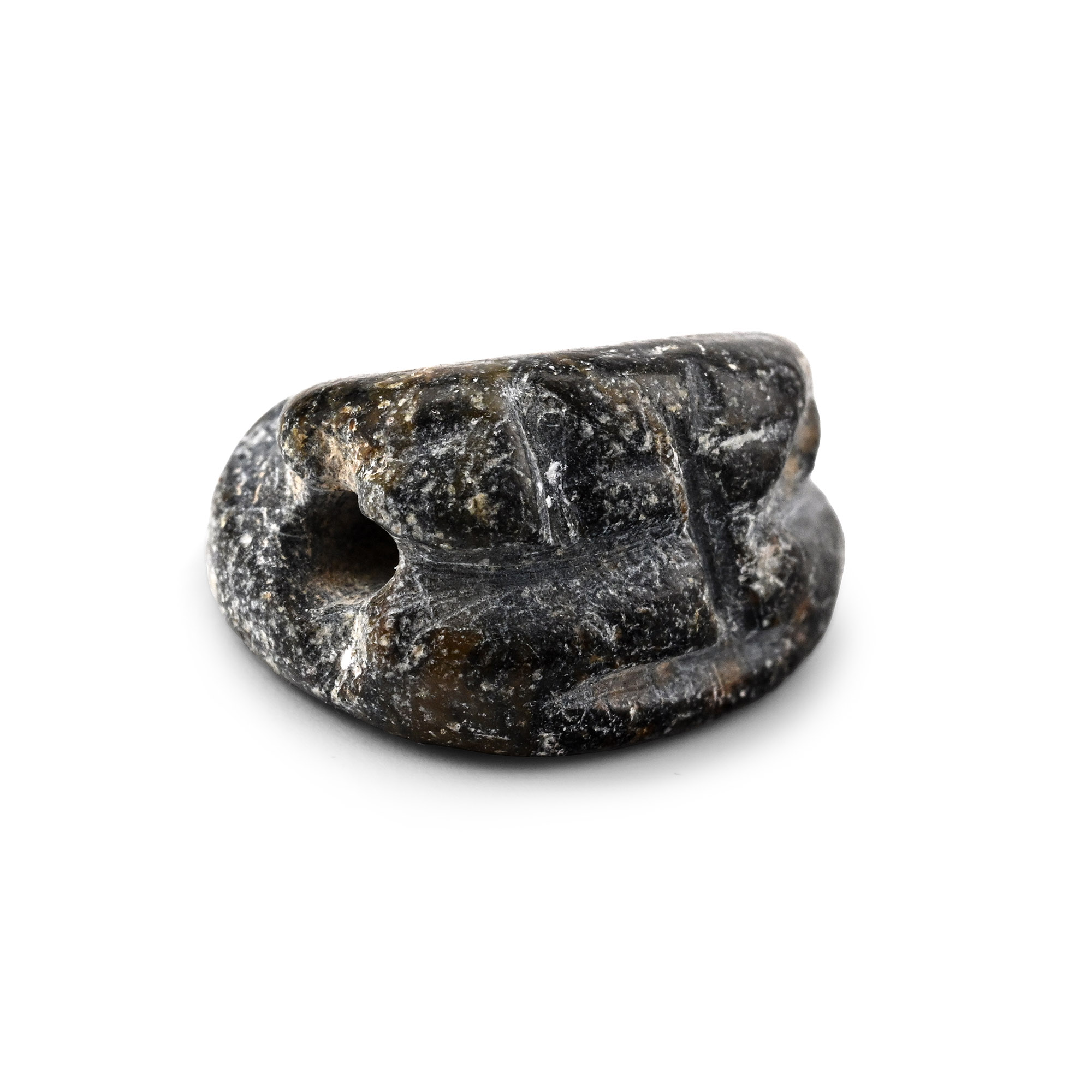 Neo-Babylonian Stone Scaraboid with Winged Beast