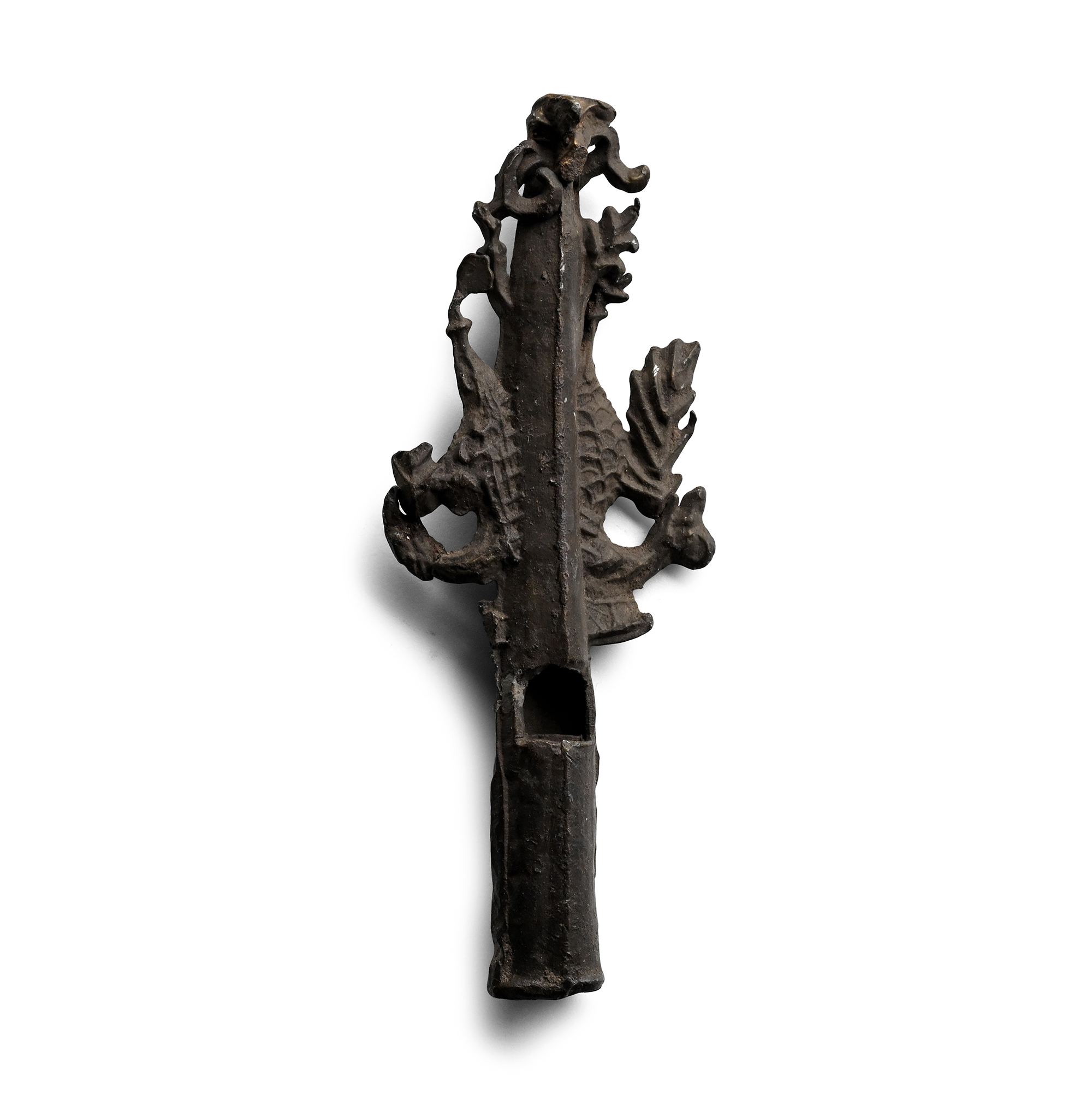 Medieval Pewter Pilgrim's Whistle