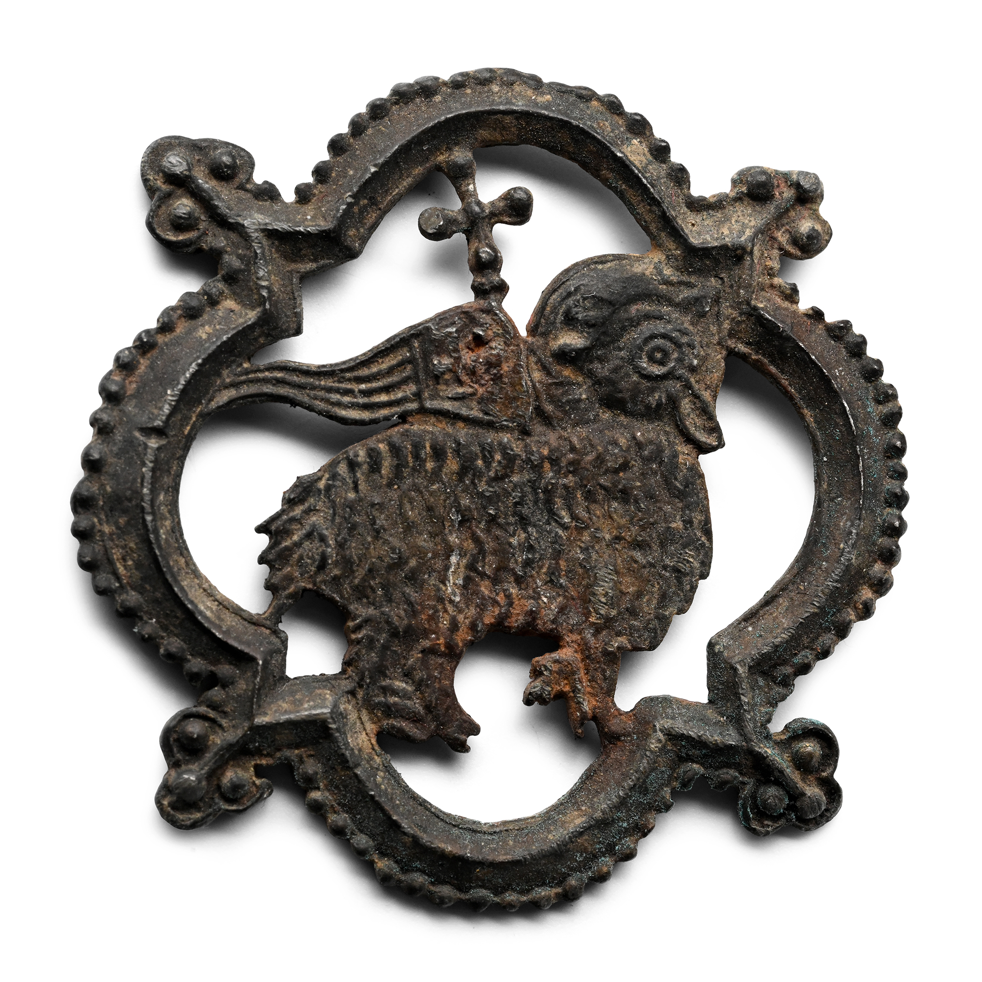 Medieval Pewter Agnus Dei Pilgrim's Badge