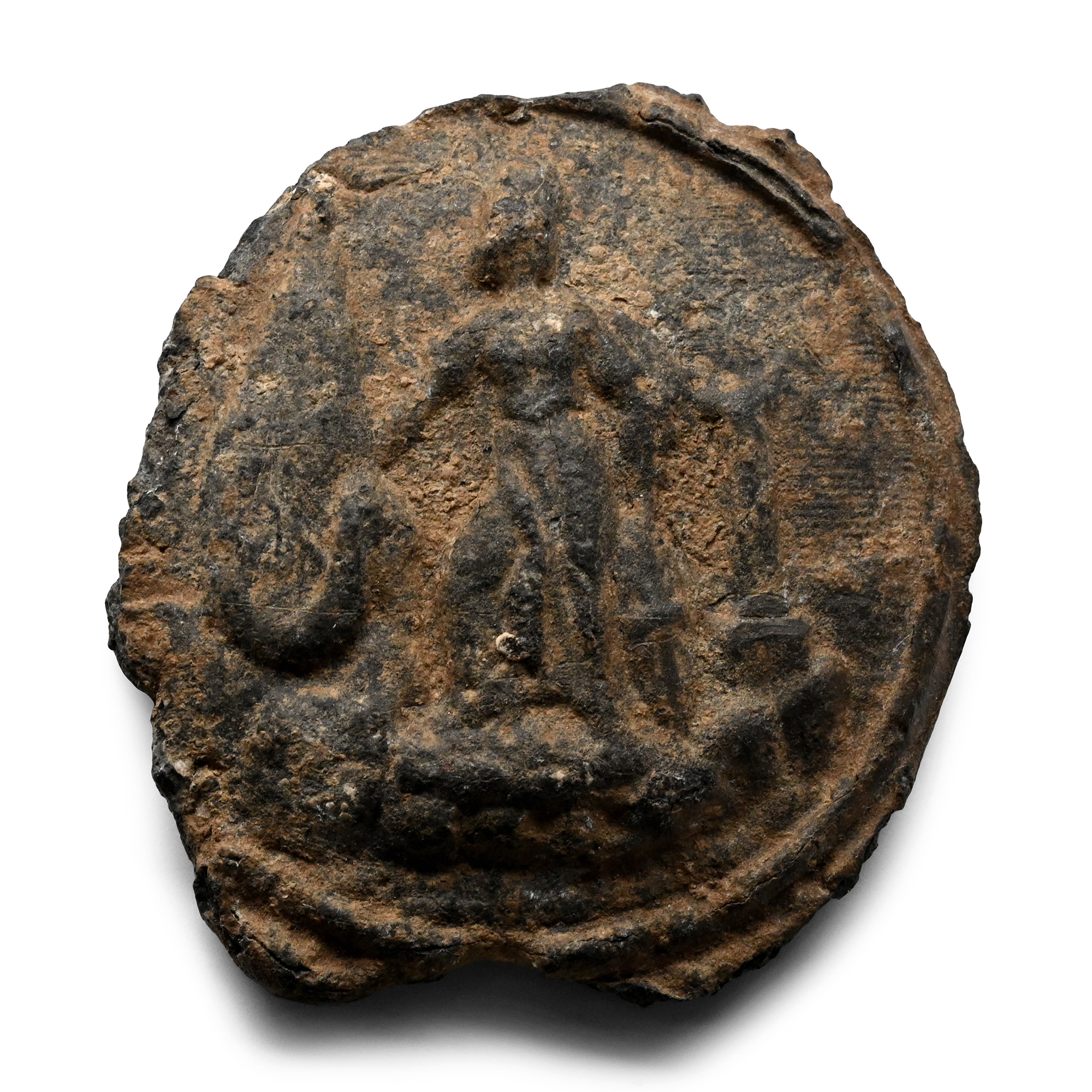Medieval Pewter Pilgrim's Roundel