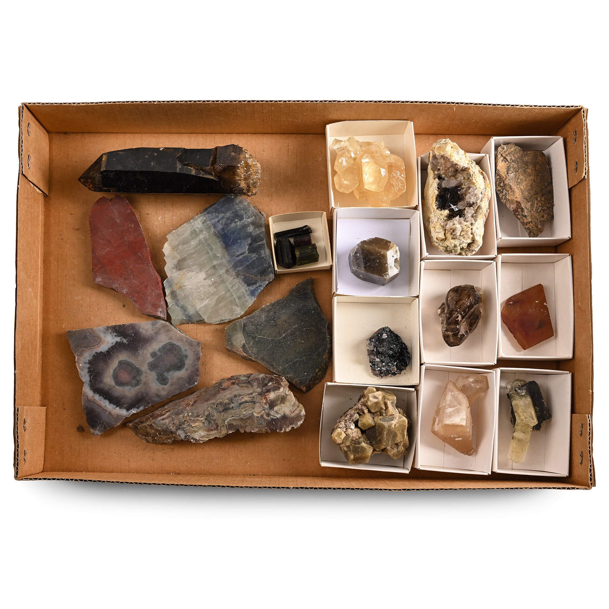 Collection of Twenty [20] Assorted Mineral Specimens