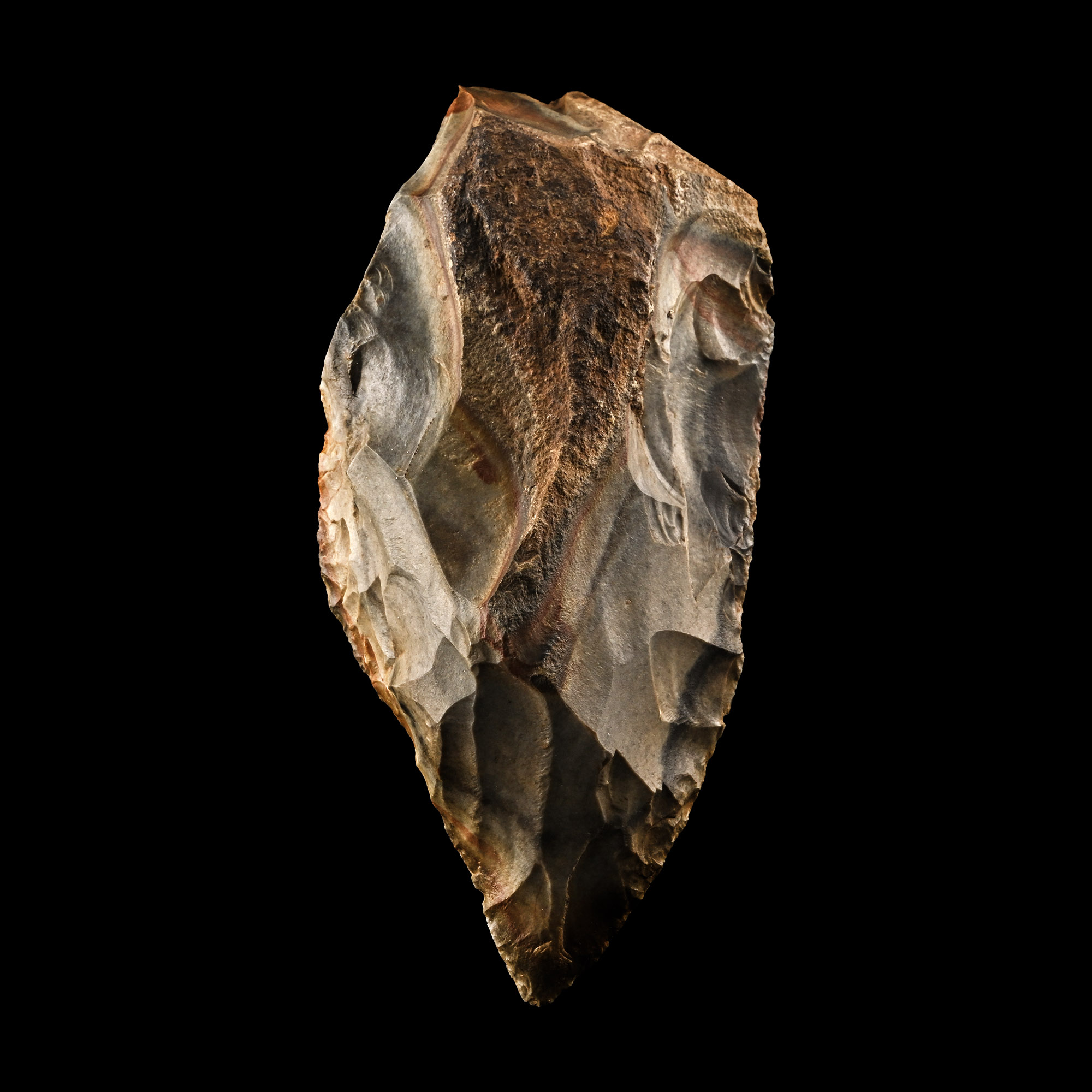 Stone Age Acheulean Knapped Cert Hand Axe
