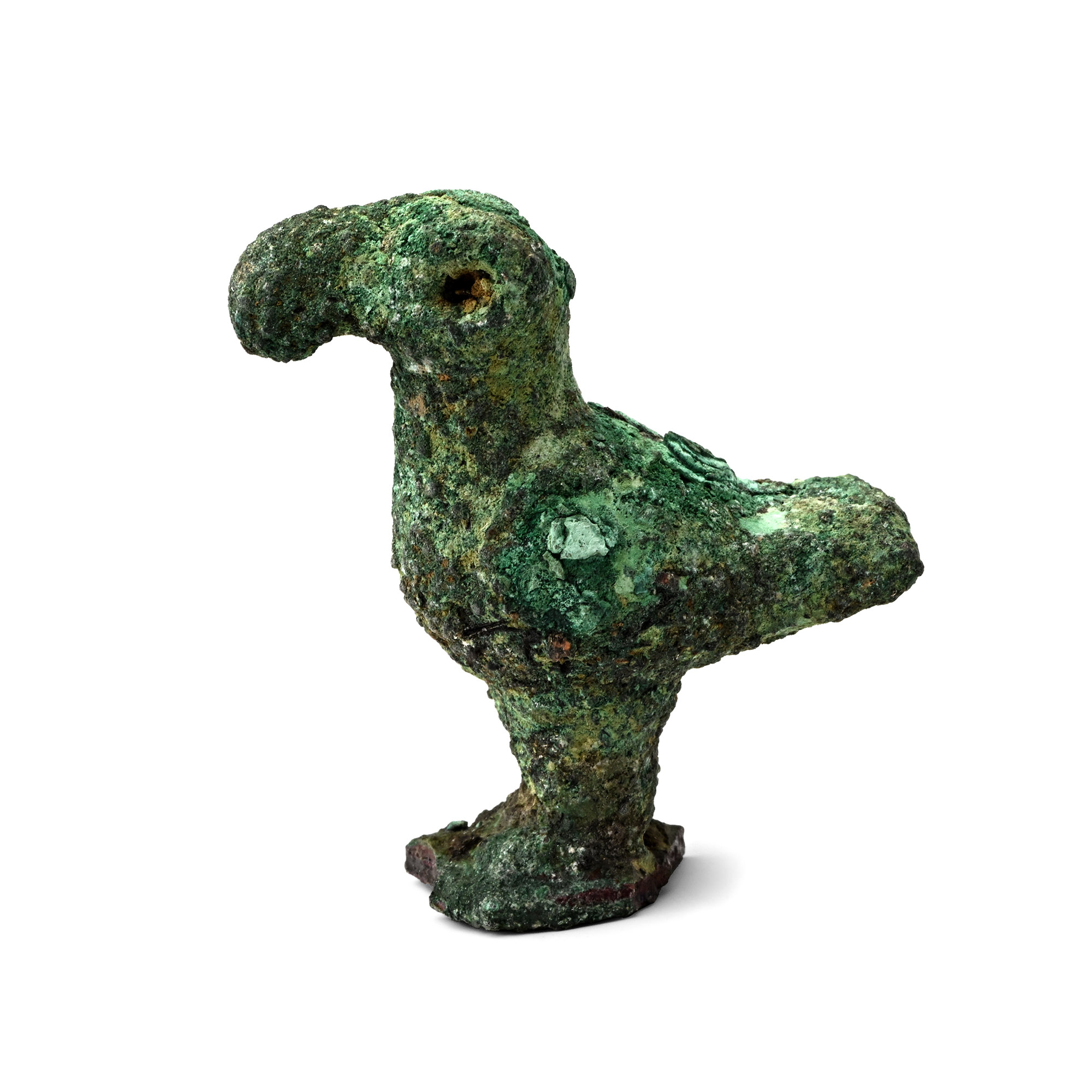 Roman Bronze Eagle Statuette