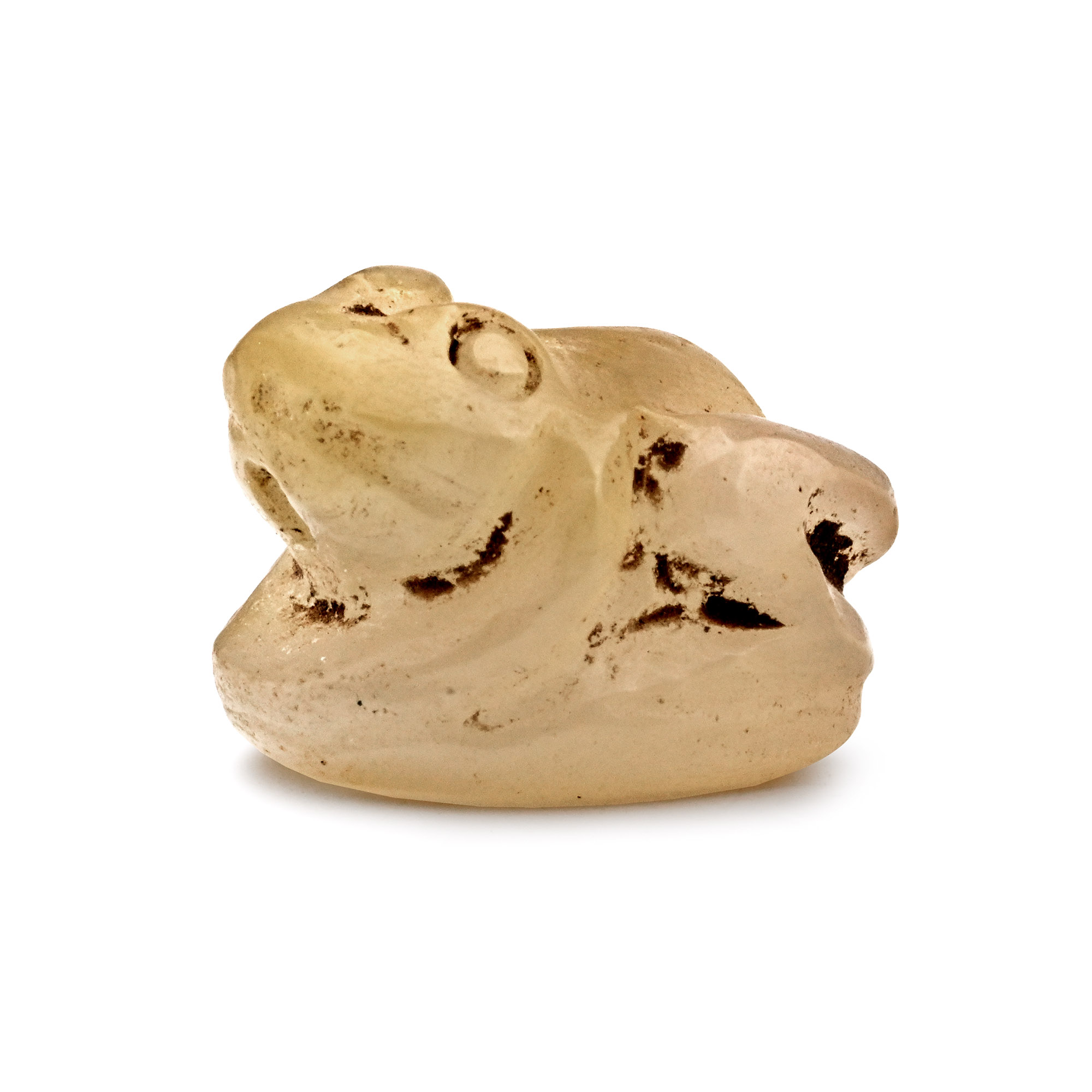 Neo-Babylonian Agate Frog Amulet