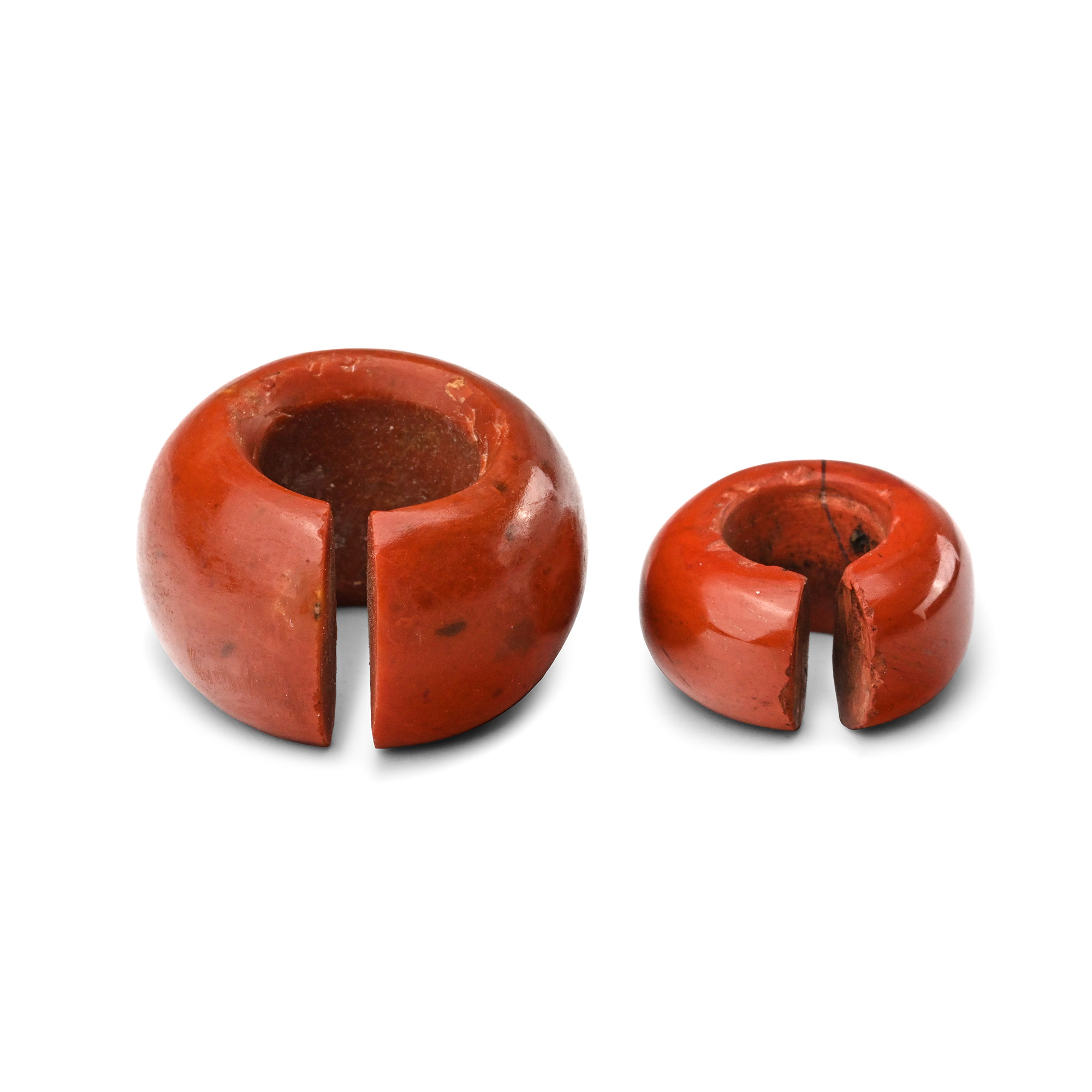 Egyptian Jasper Hair Ring Group