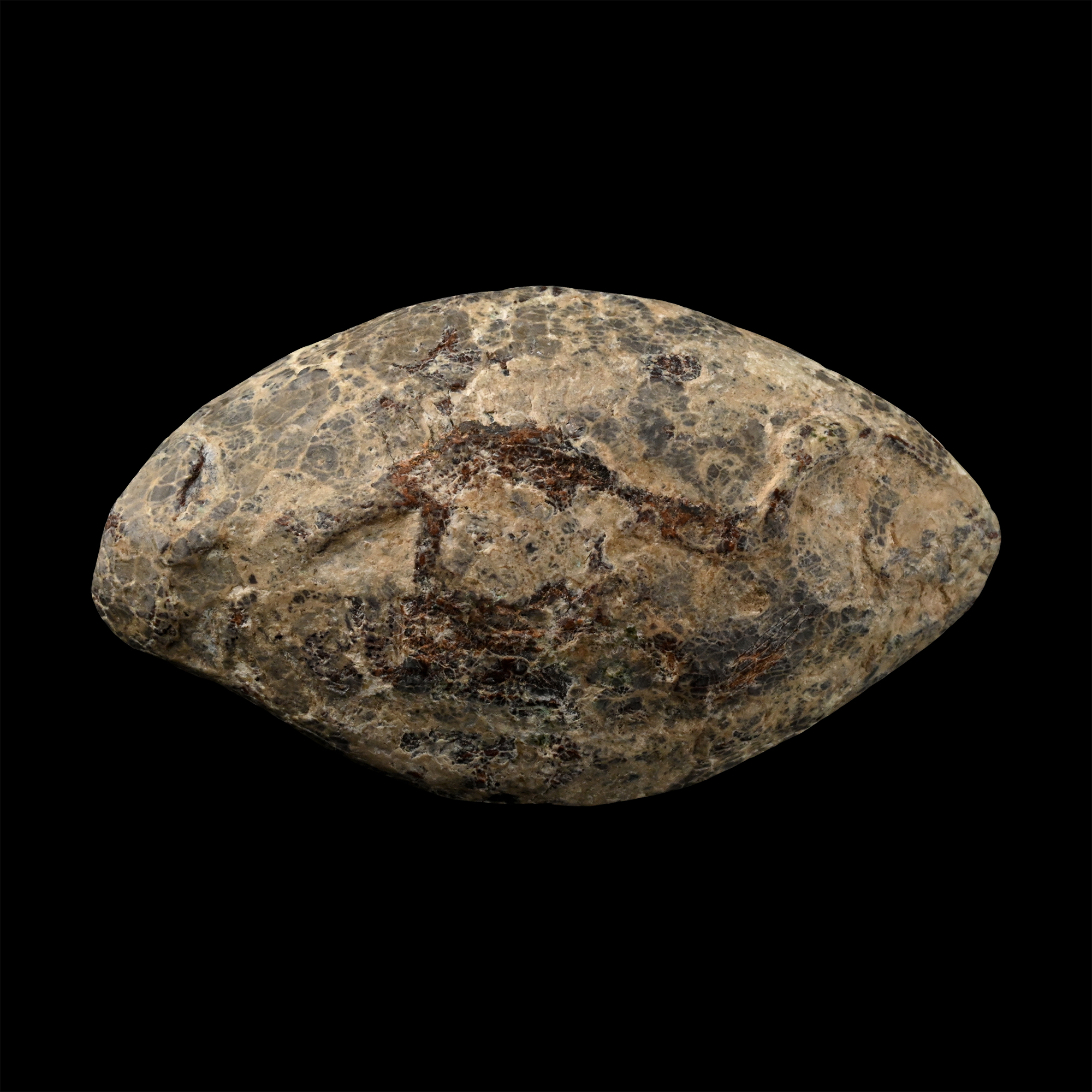 Greek Lead Slingshot with Trident of Poseidon