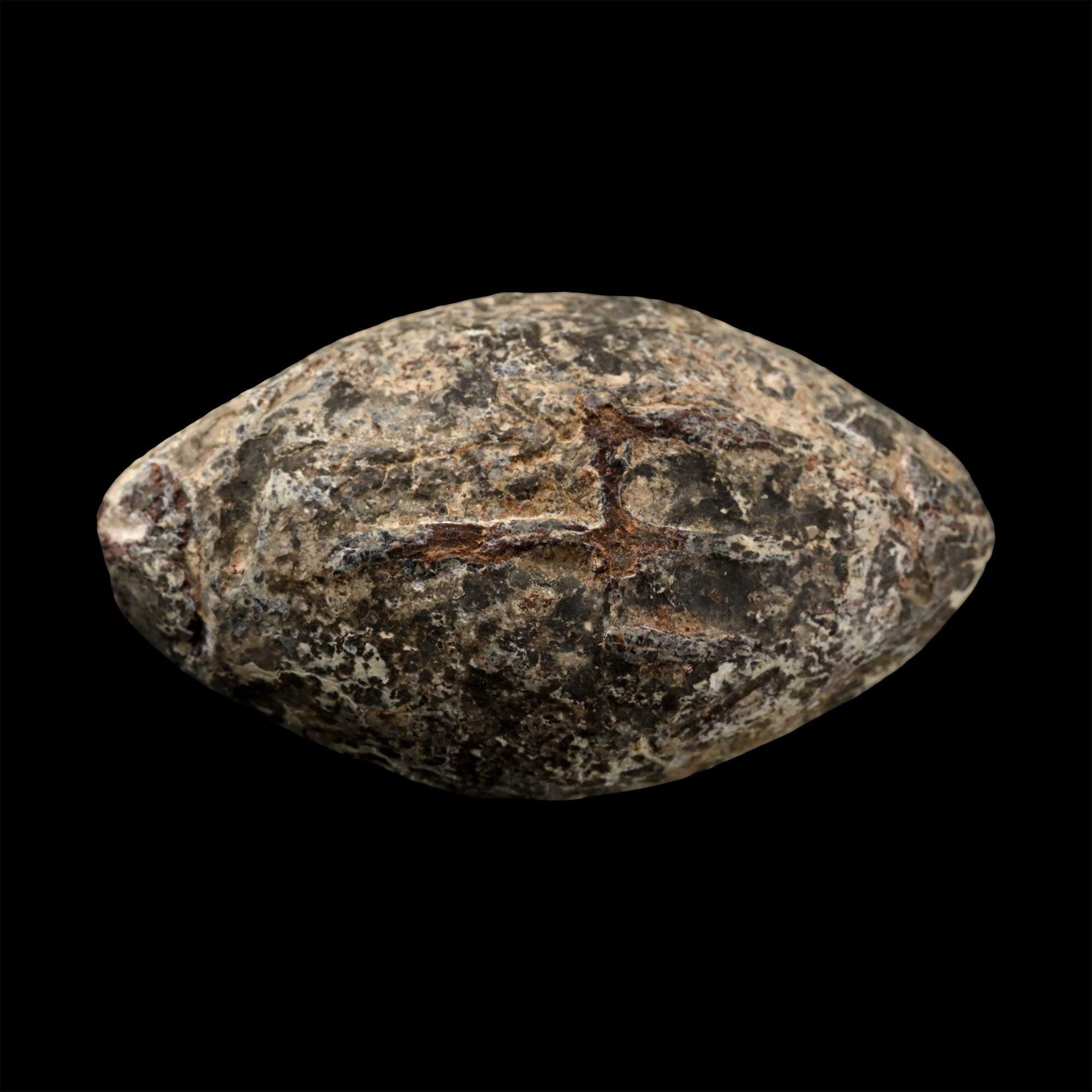 Greek Lead Slingshot with Trident of Poseidon
