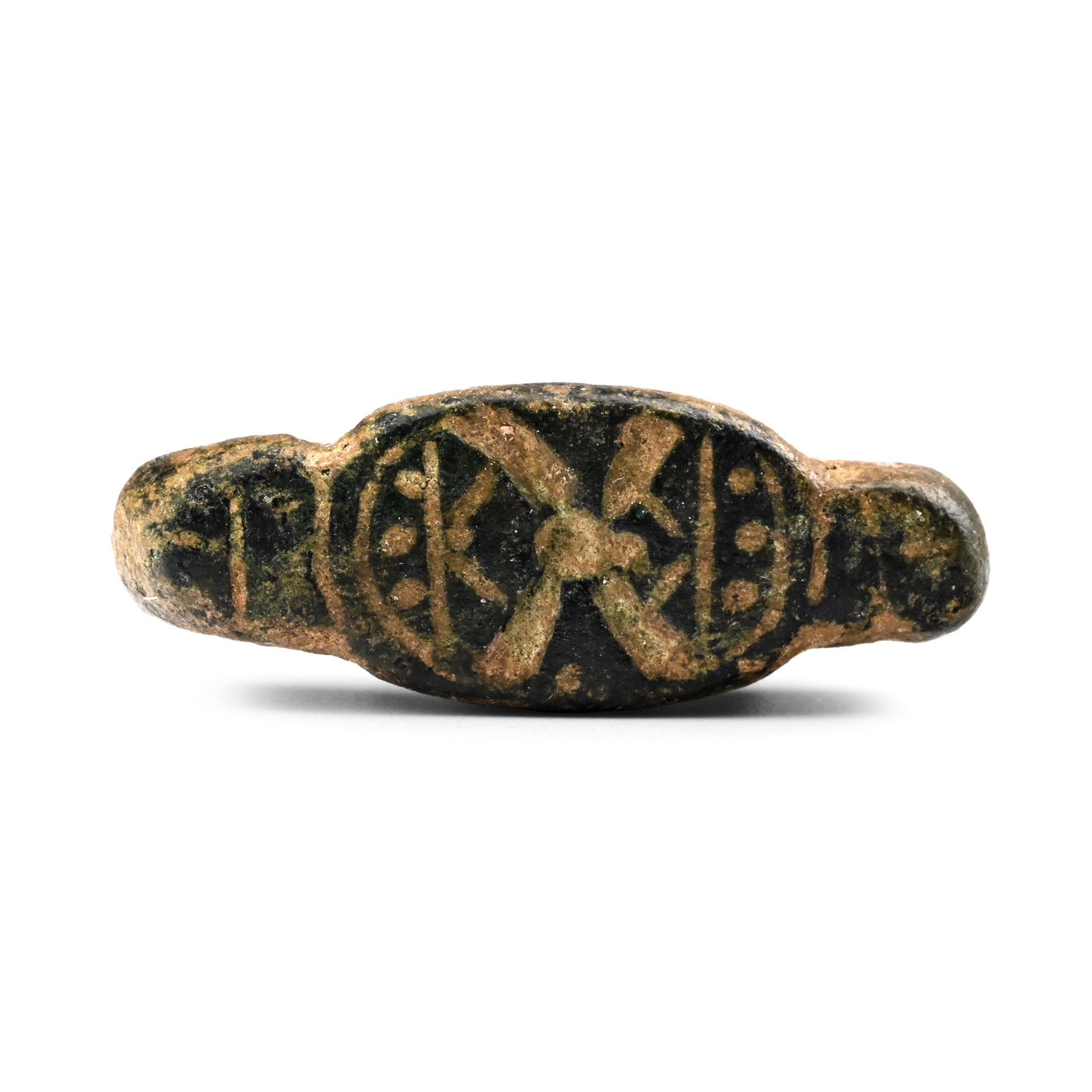 Phoenician Bronze Seal Pendant