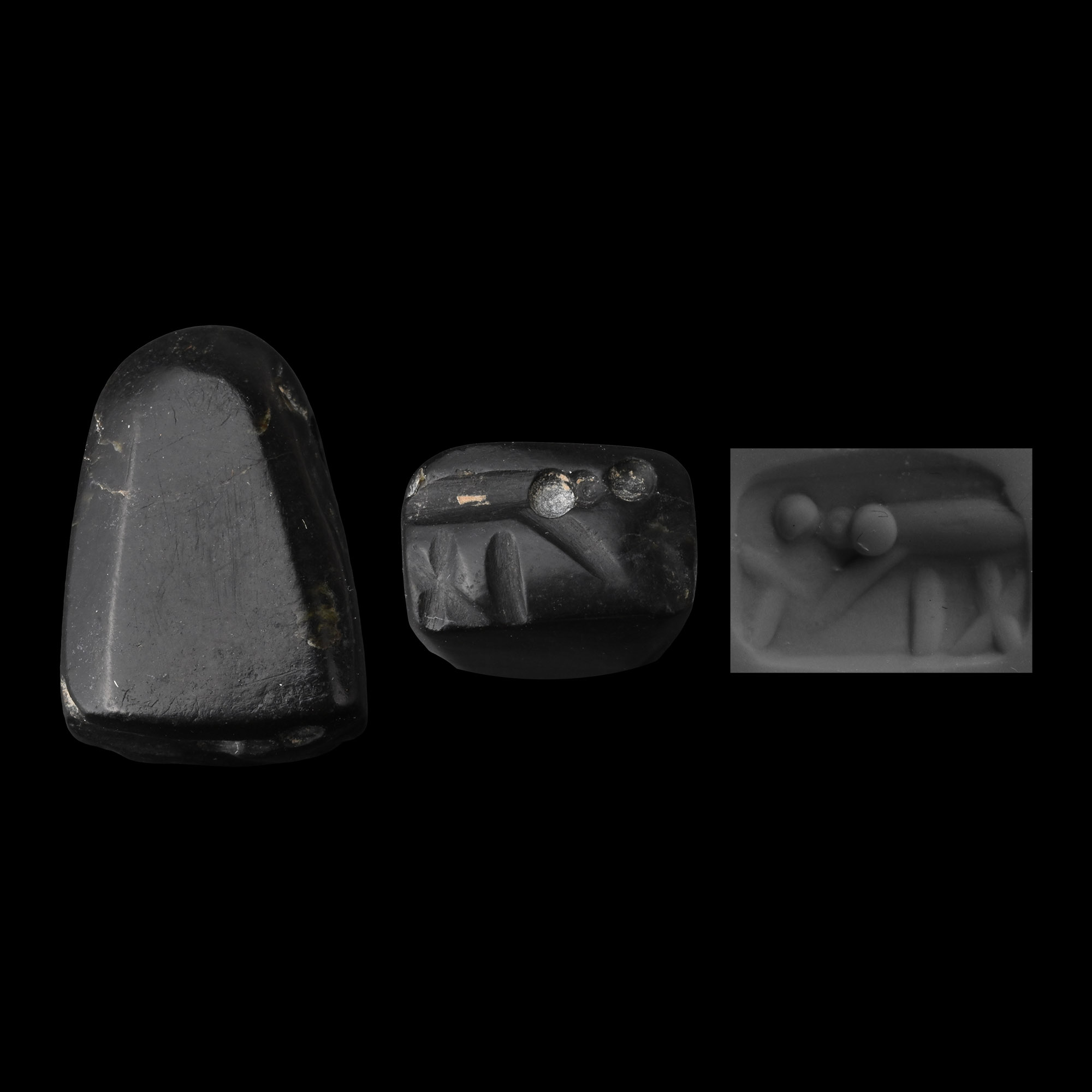 Neo-Babylonian Stone Stamp Seal