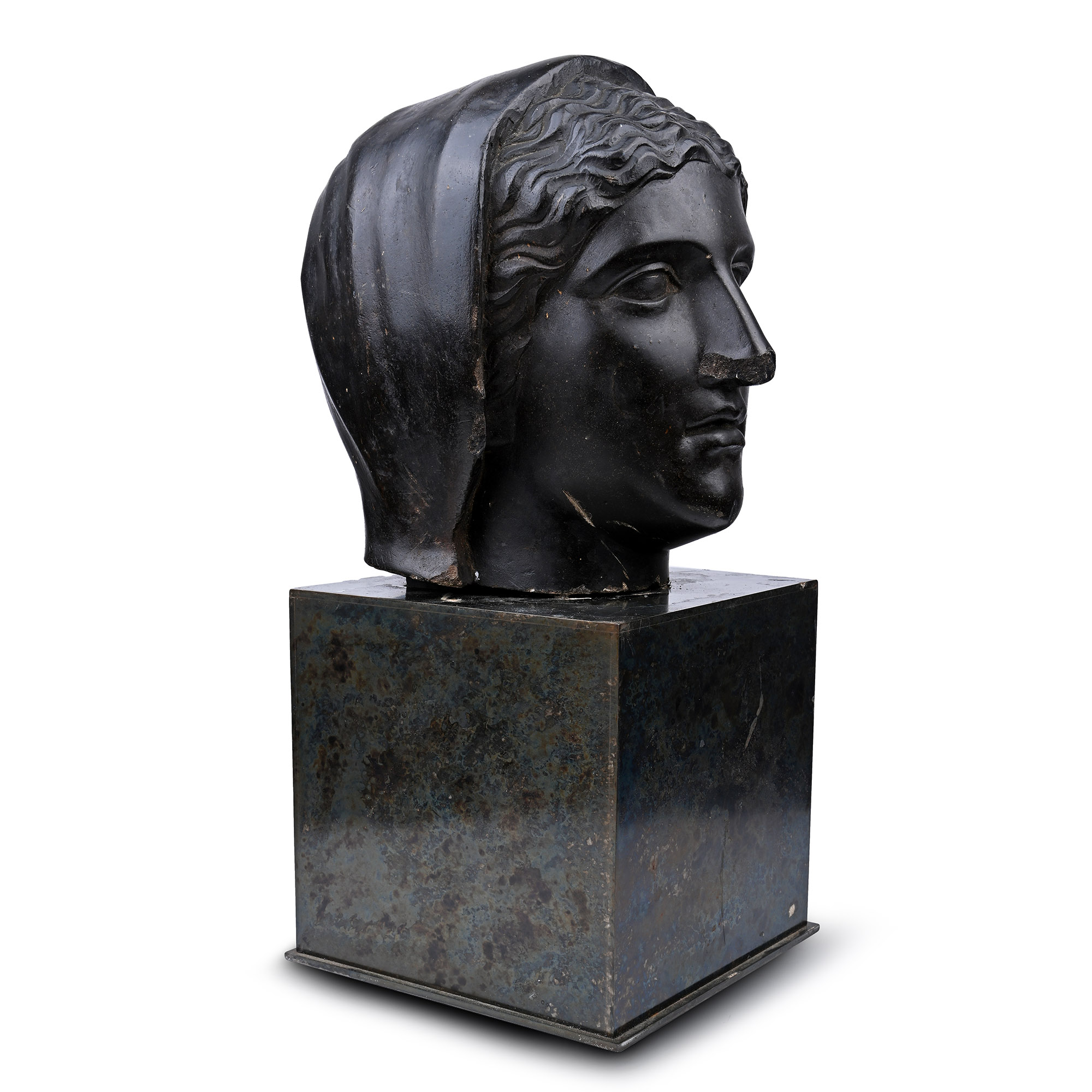 Stone Head of a Goddess