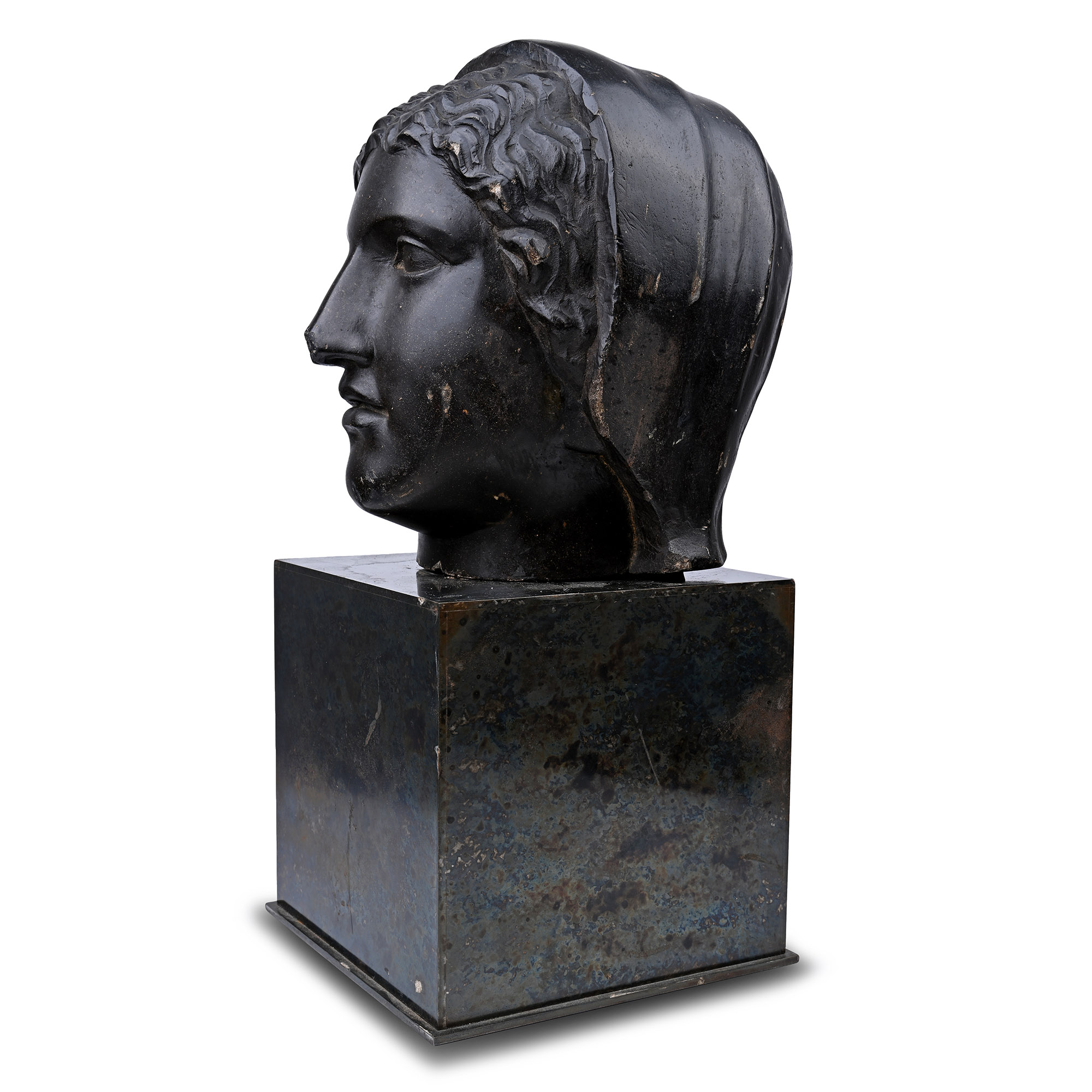 Stone Head of a Goddess