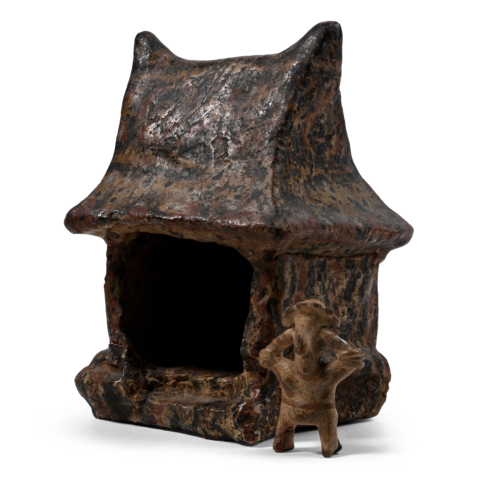 Nayarit Culture Terracotta Model of a House