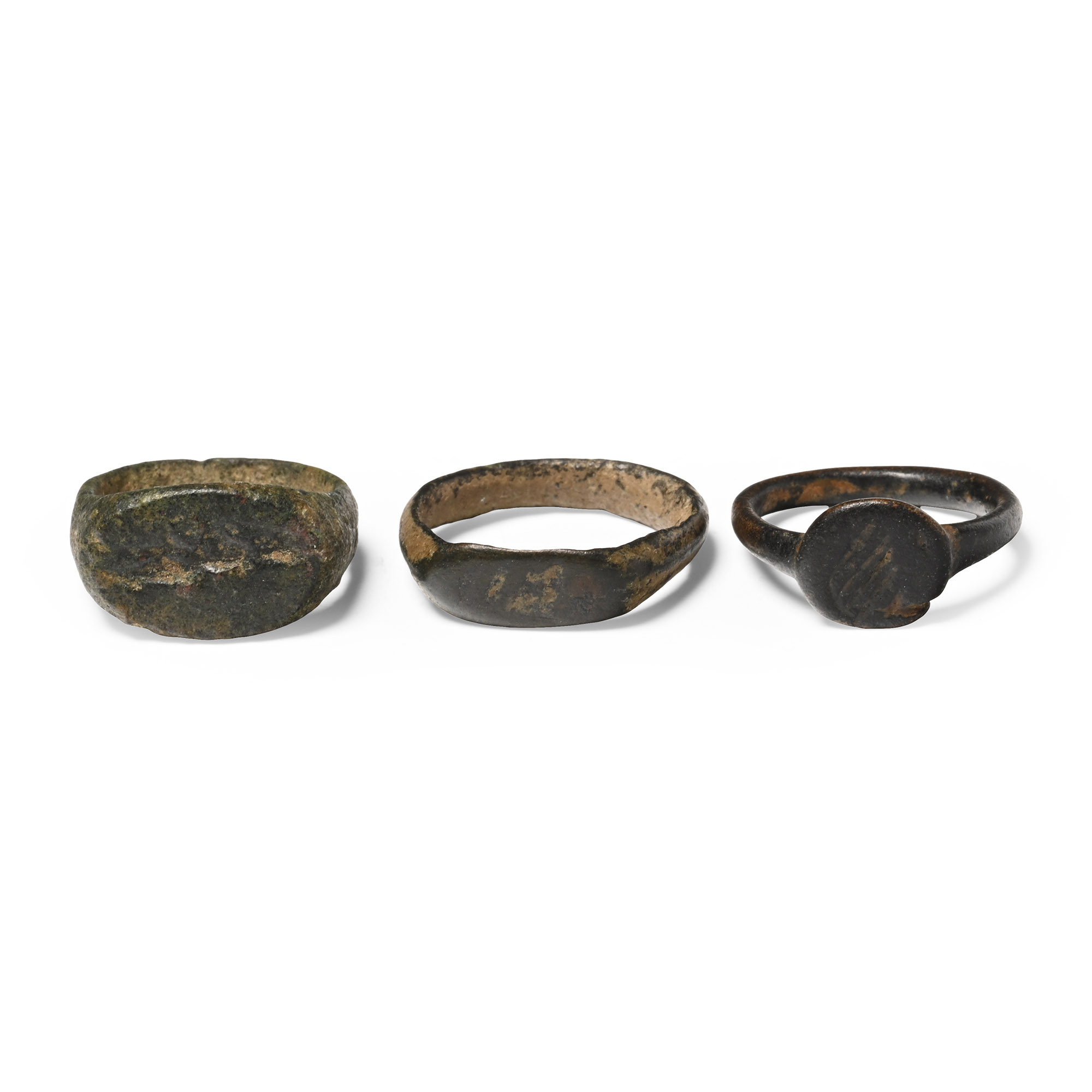 Roman Bronze Child's Ring Collection