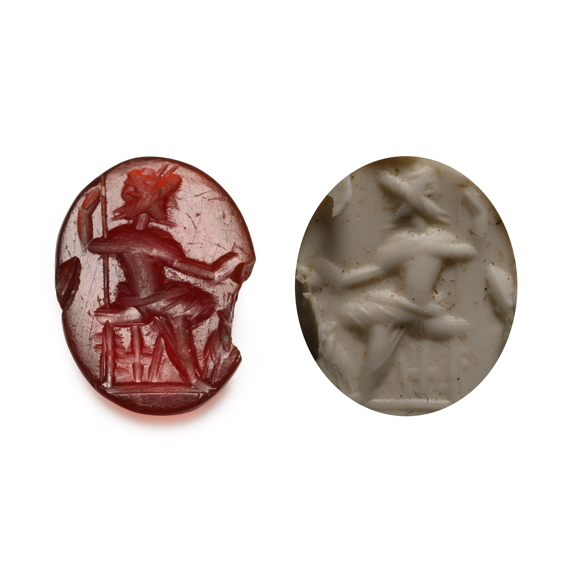 Roman Carnelian Gemstone with Jupiter