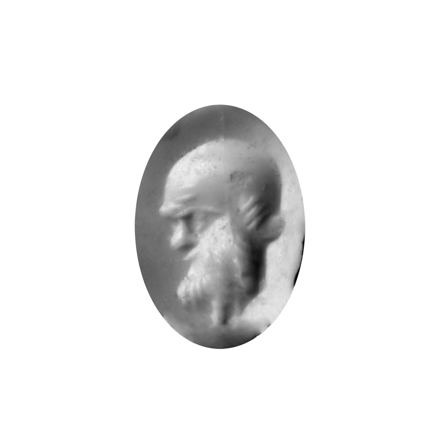 Roman Banded Agate Gemstone with Silenus