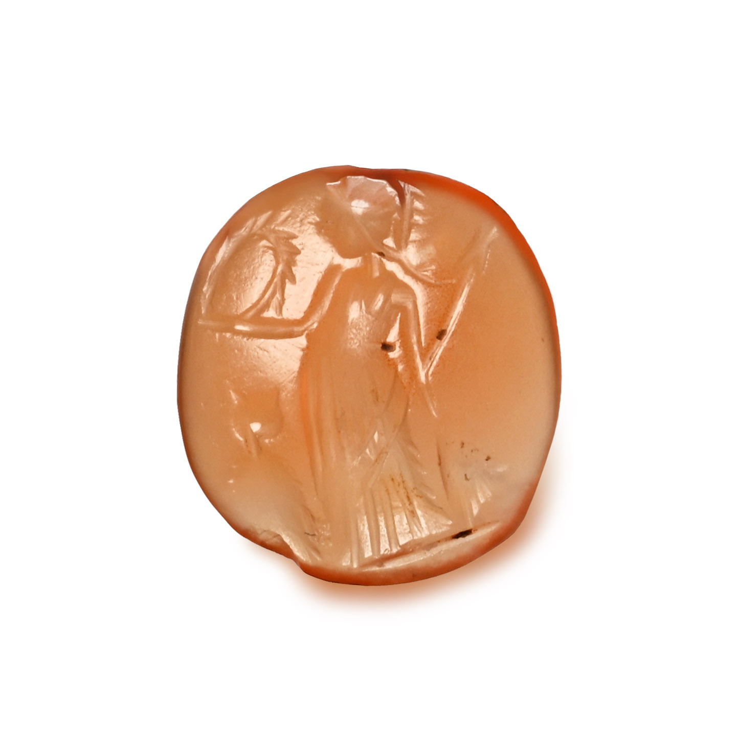 Roman Carnelian Gemstone with Victory